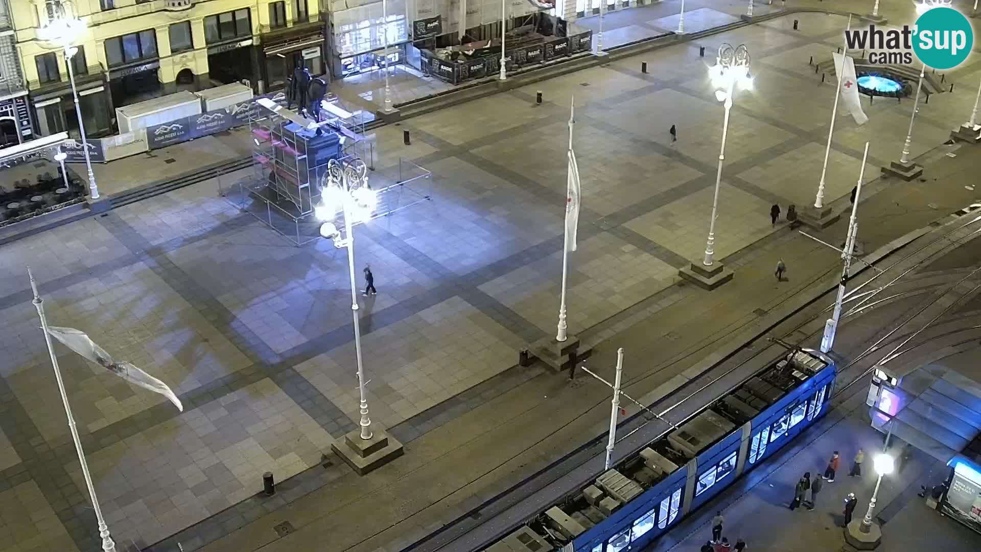 LIVE Webcam Zagreb Hotel Dubrovnik | Ban Jelačić square