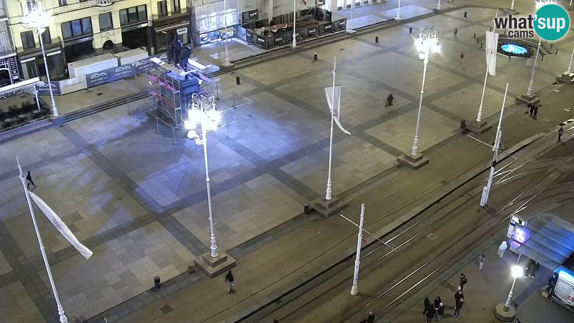 Piazza Ban Jelačić livecam Zagreb – Hotel Dubrovnik