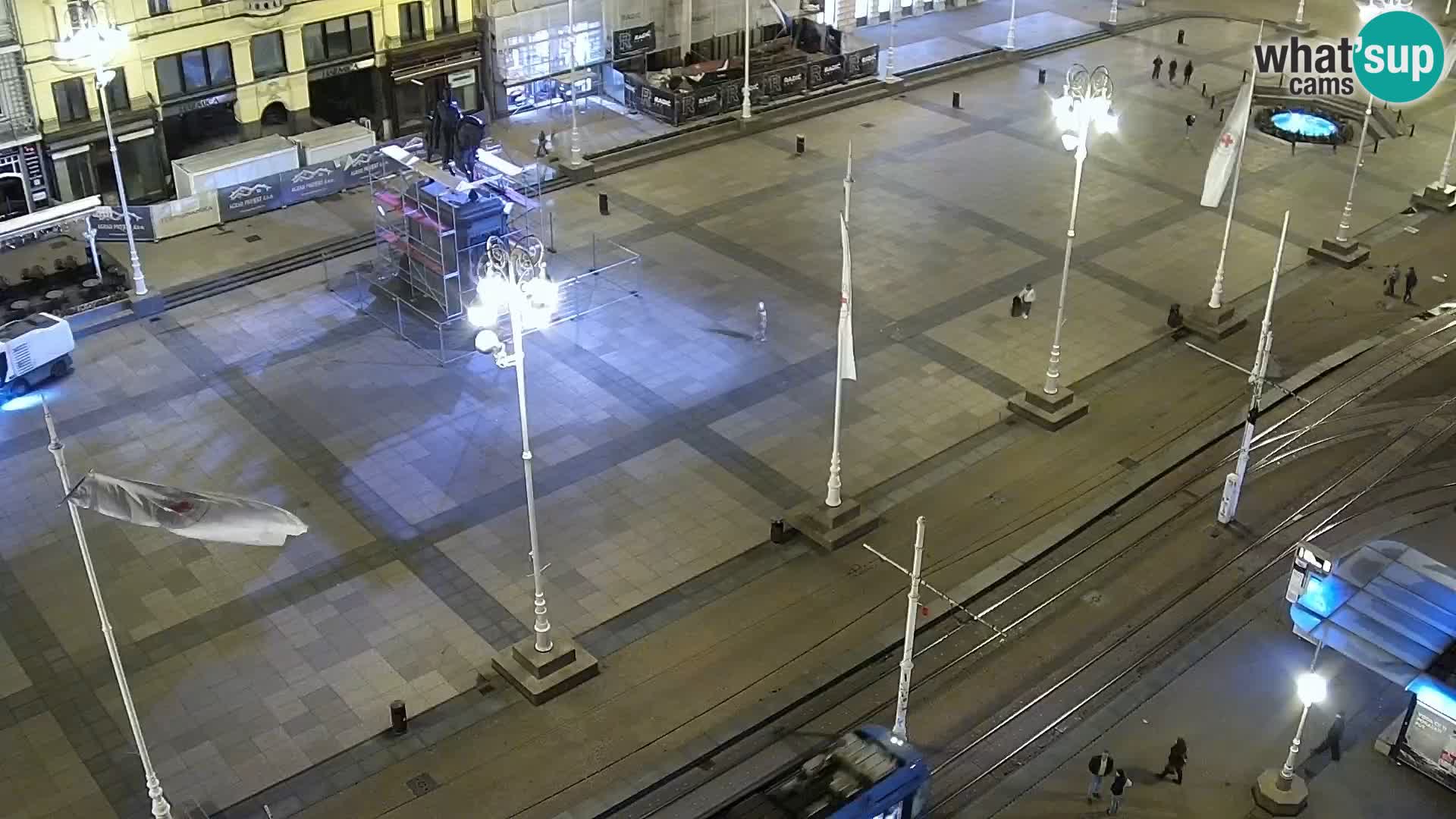 Piazza Ban Jelačić livecam Zagreb – Hotel Dubrovnik