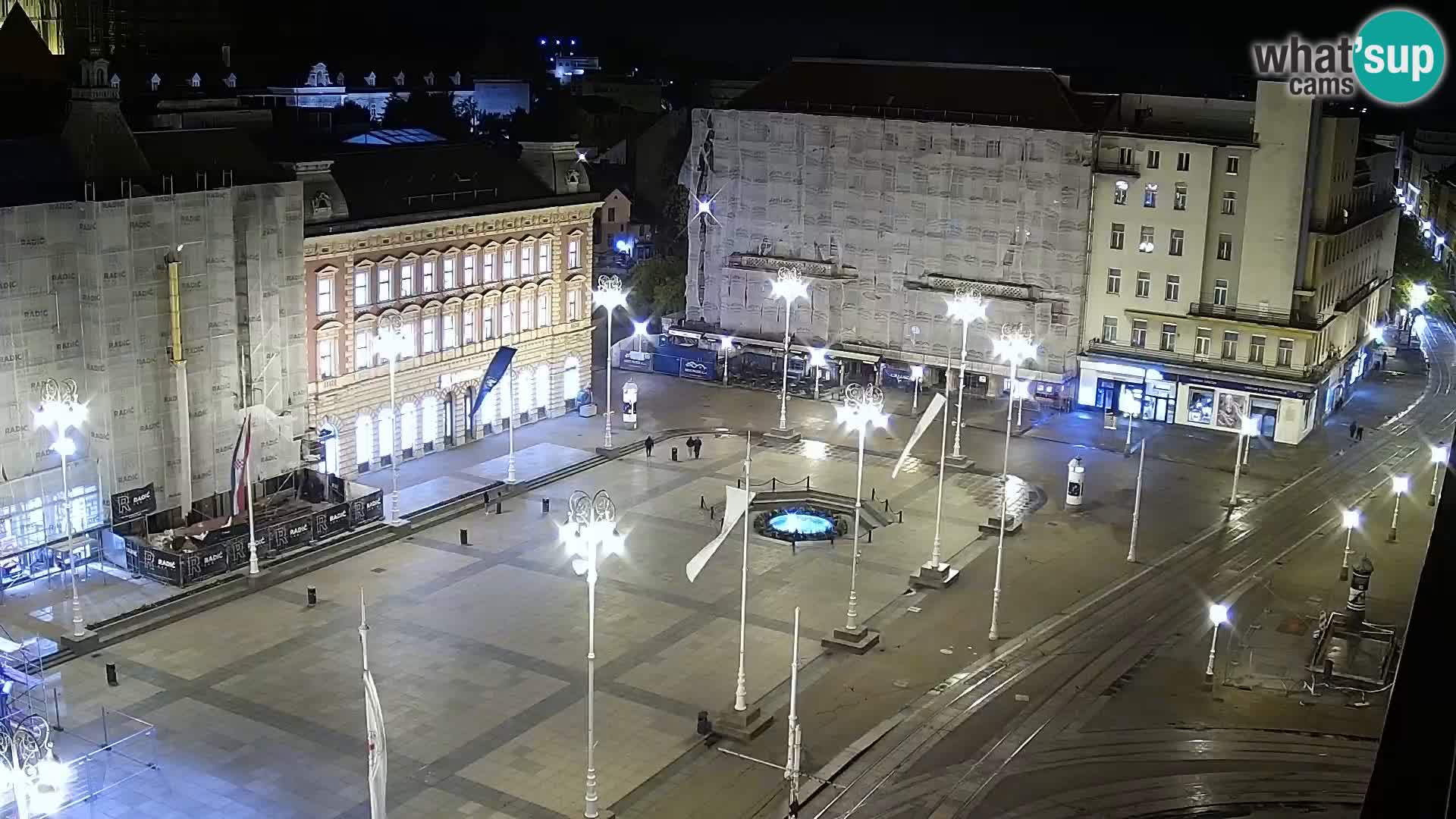 LIVE Webcam Zagreb Hotel Dubrovnik | Ban Jelačić square