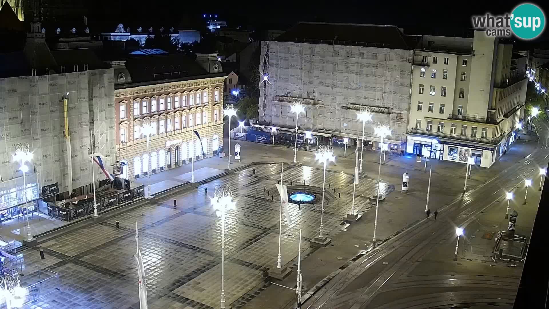 Piazza Ban Jelačić livecam Zagreb – Hotel Dubrovnik