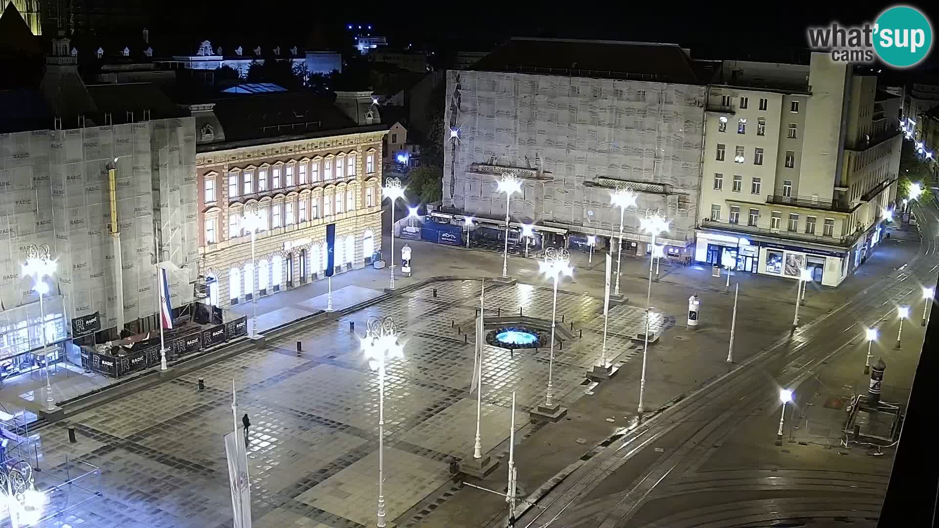 Piazza Ban Jelačić livecam Zagreb – Hotel Dubrovnik