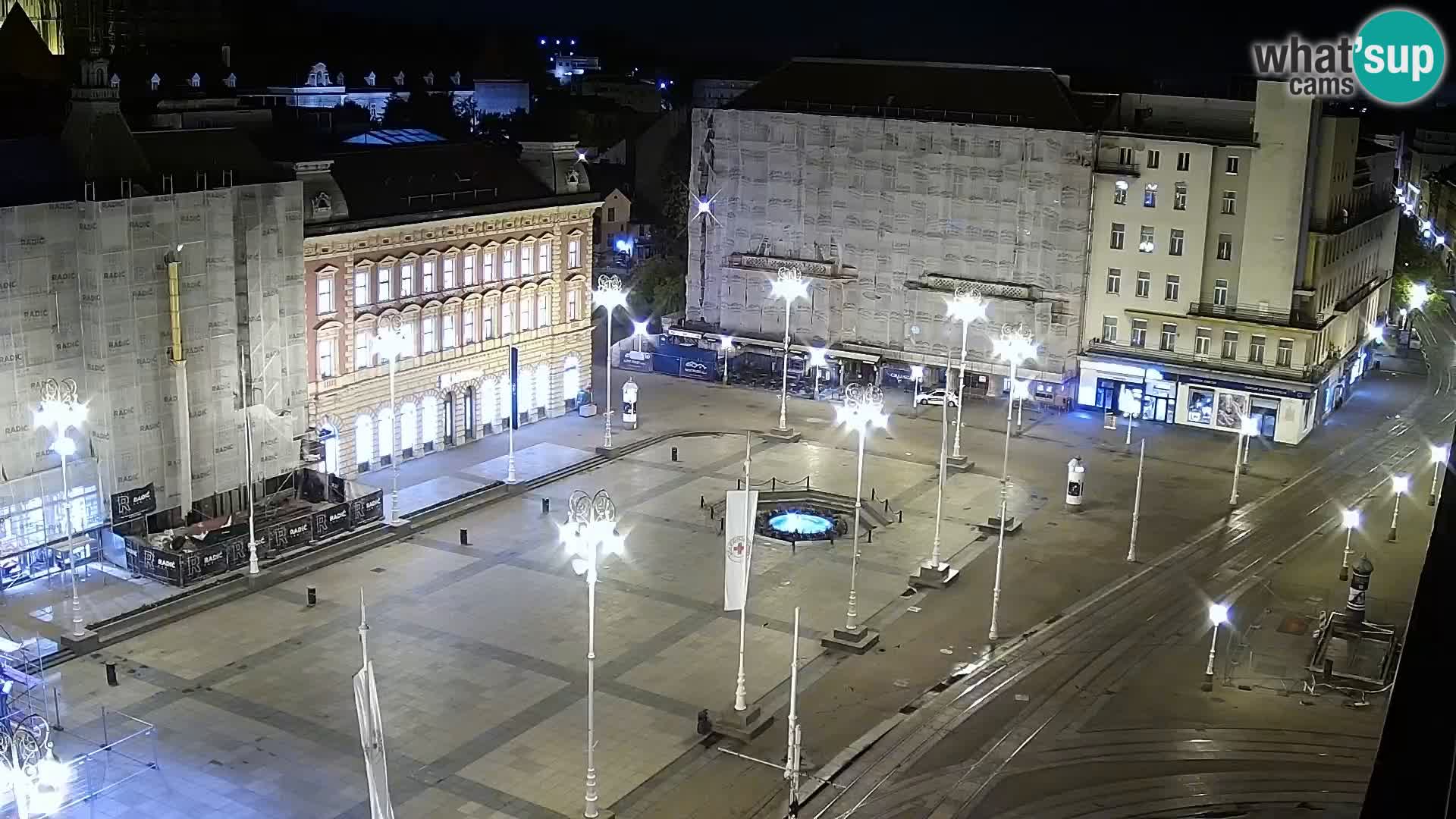 Ban Jelačić live cam Zagreb – Hotel Dubrovnik