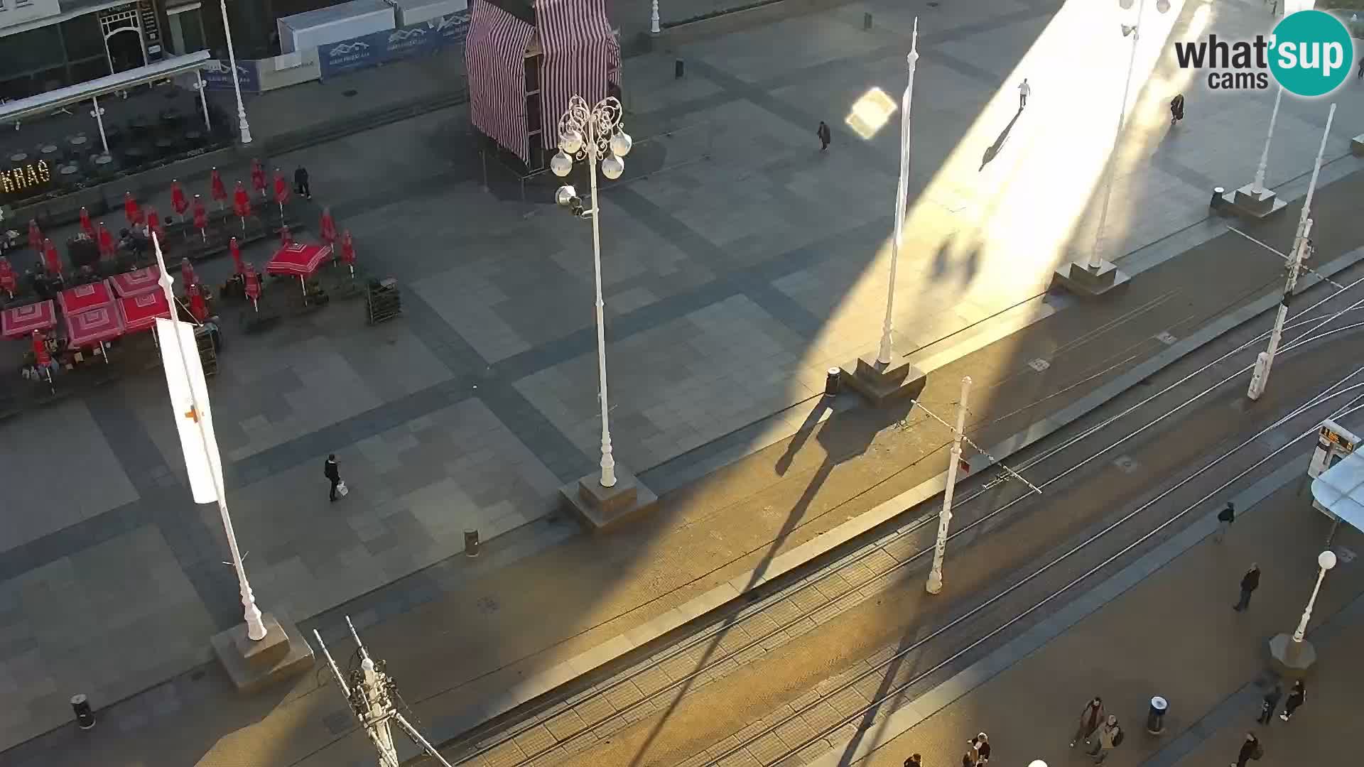 LIVE Webcam Zagreb Hotel Dubrovnik | Ban Jelačić square