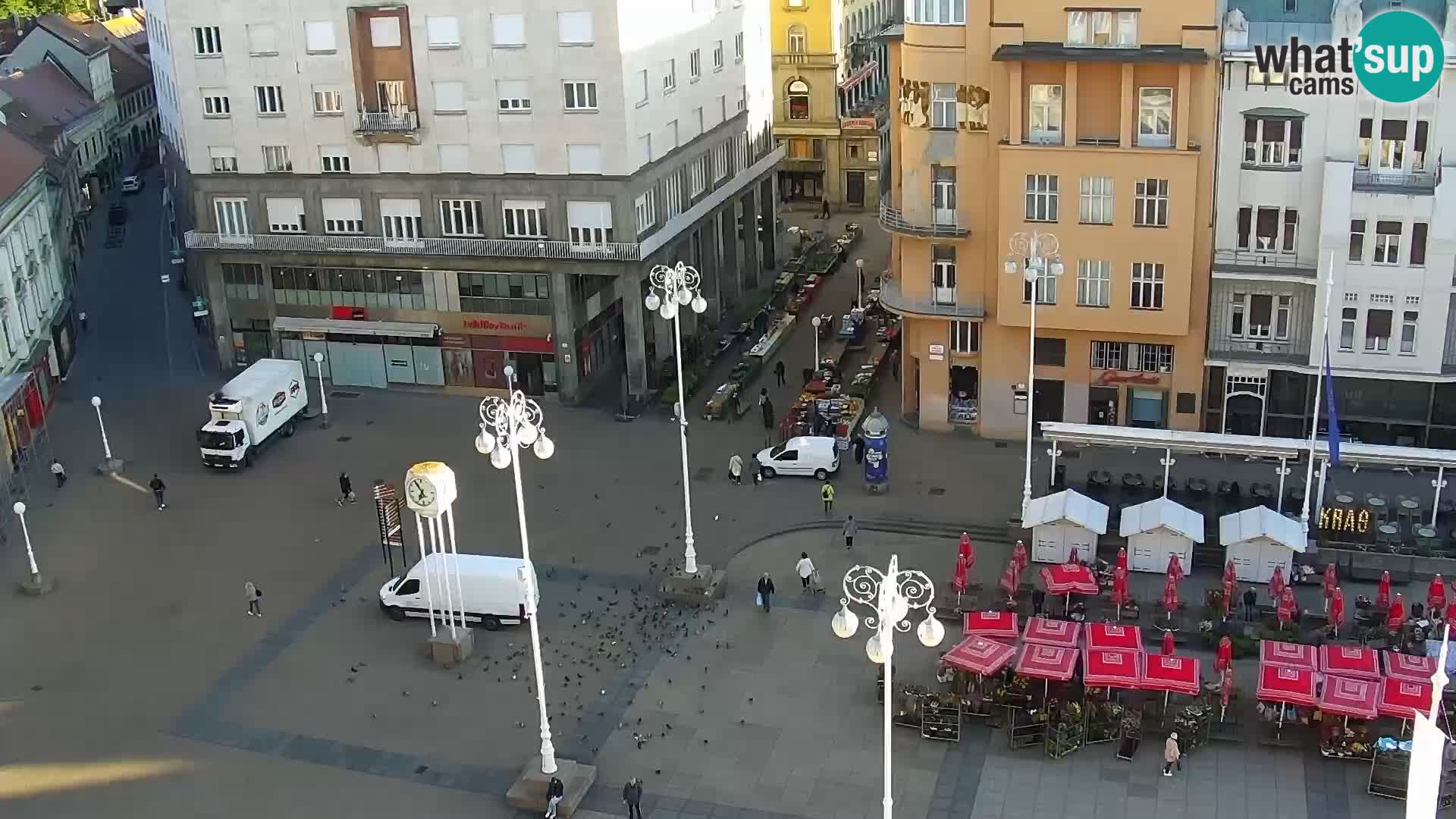 Ban Jelačić live cam Zagreb – Hotel Dubrovnik