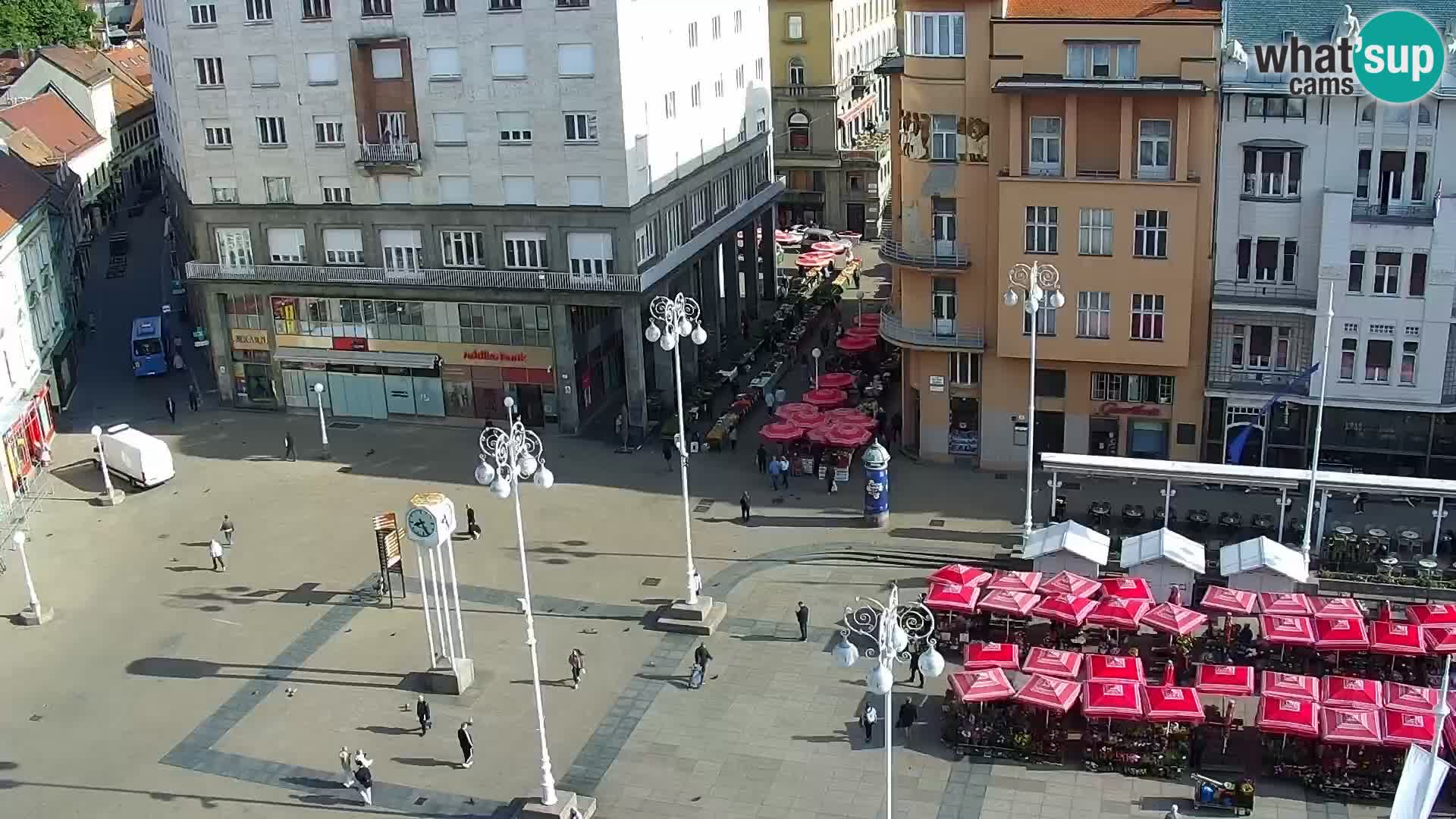 Ban Jelačić live cam Zagreb – Hotel Dubrovnik