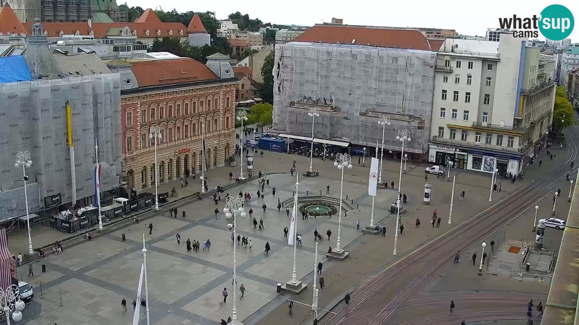 Ban Jelačić live cam Zagreb – Hotel Dubrovnik