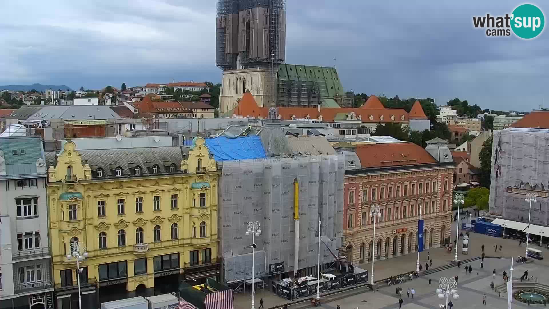Ban Jelačić live cam Zagreb – Hotel Dubrovnik