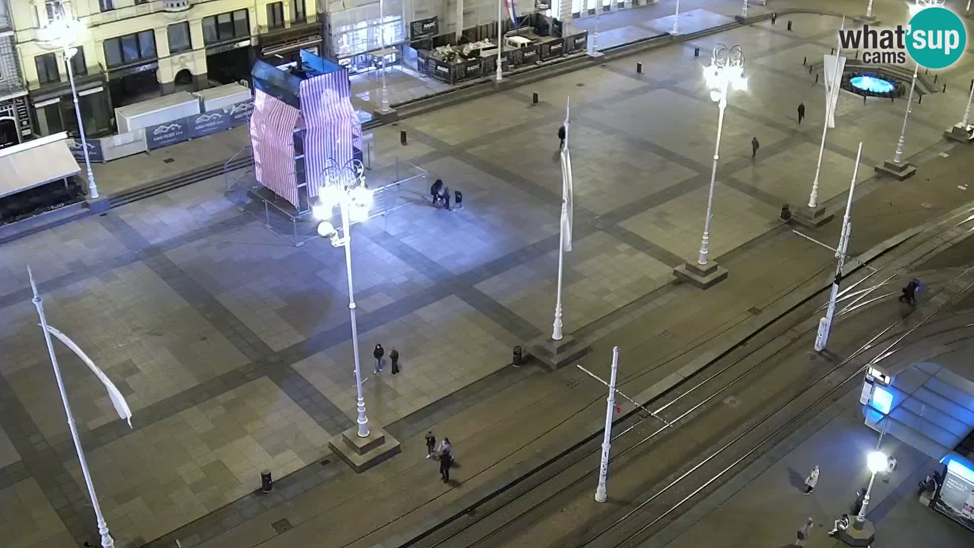 LIVE Webcam Zagreb Hotel Dubrovnik | Ban Jelačić square