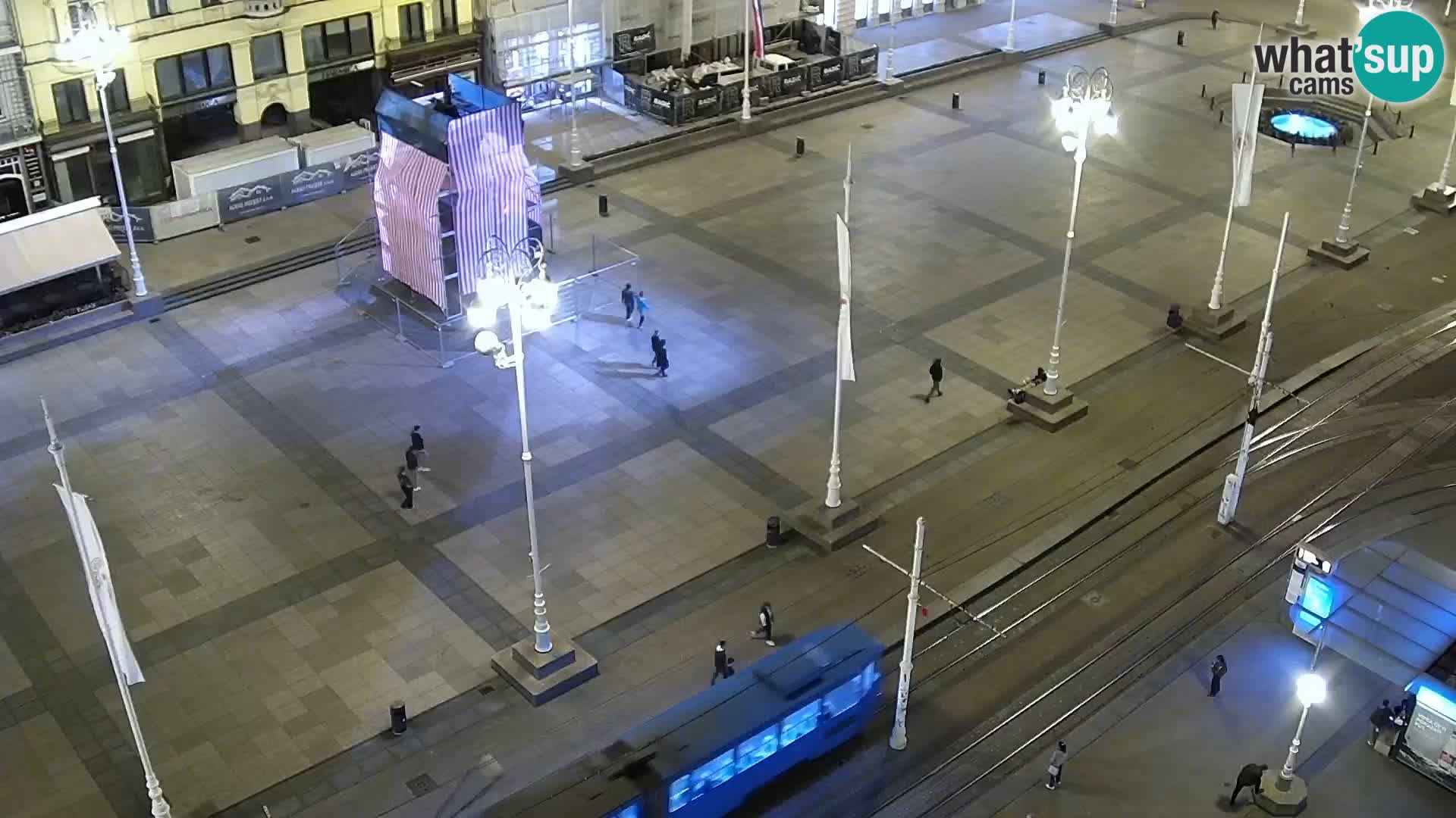 LIVE Webcam Zagreb Hotel Dubrovnik | Ban Jelačić square