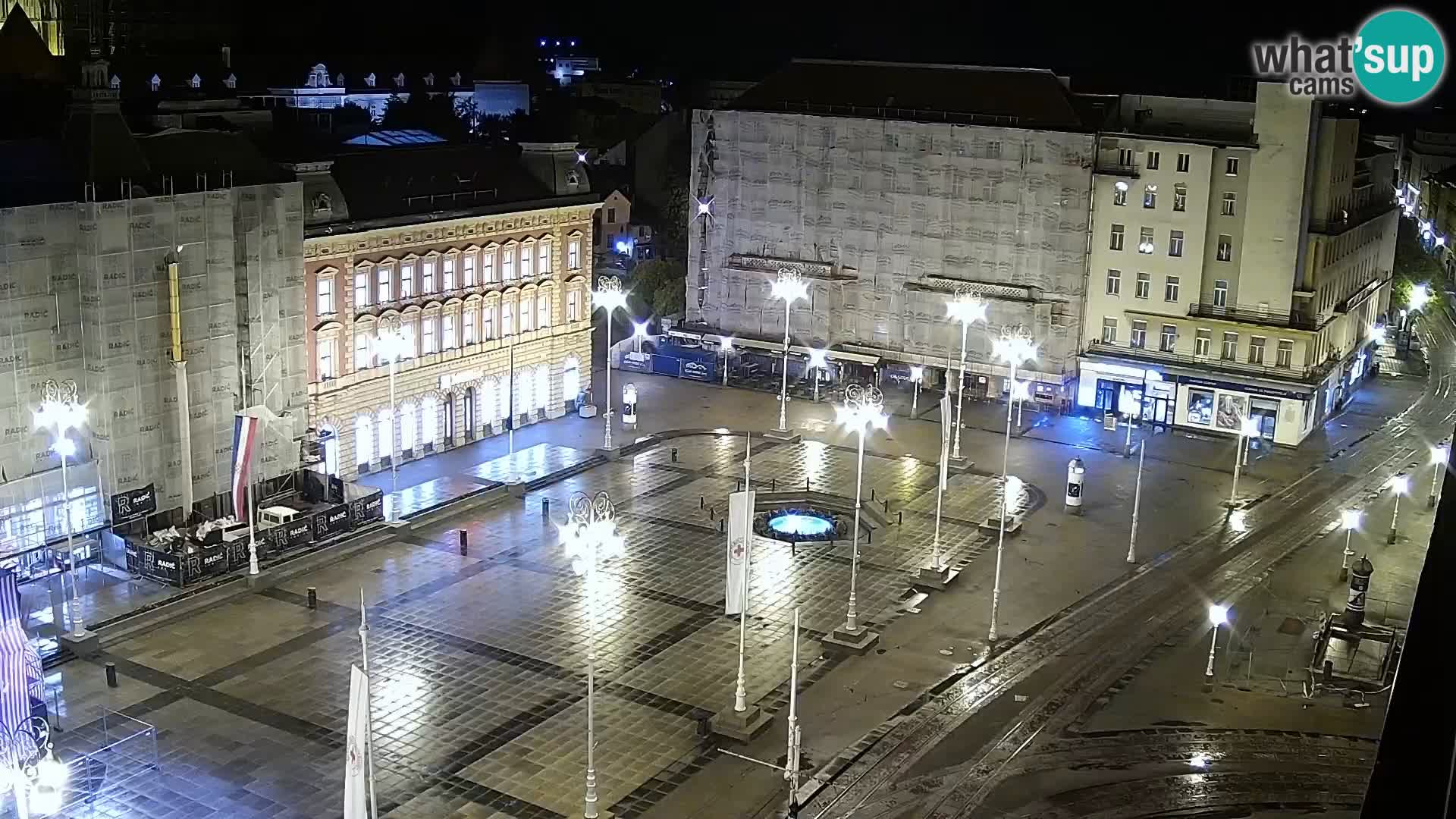 Ban Jelačić live cam Zagreb – Hotel Dubrovnik