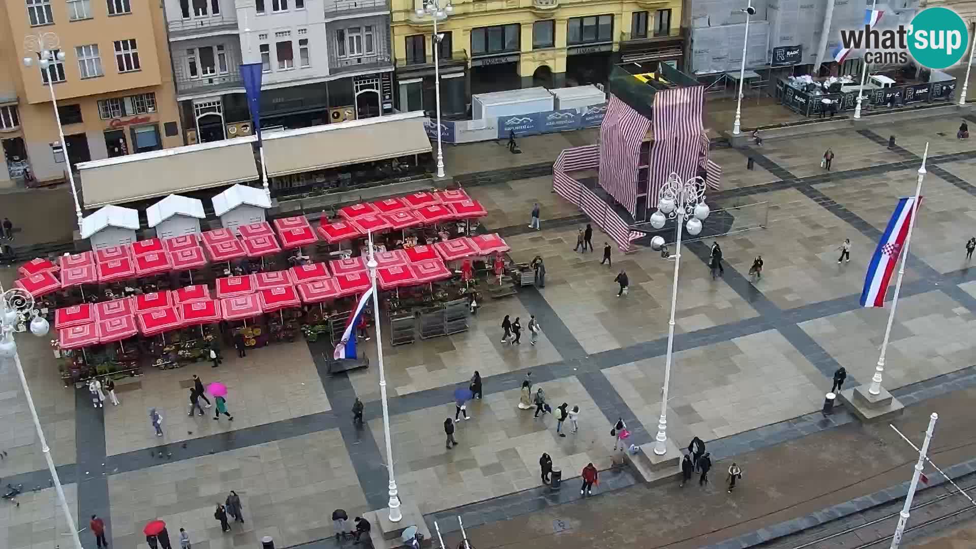 Ban Jelačić live cam Zagreb – Hotel Dubrovnik