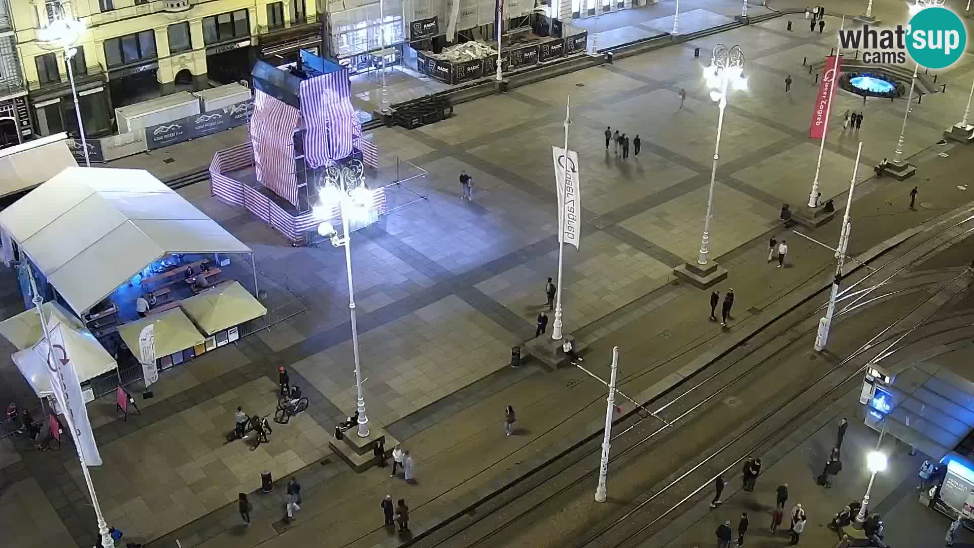 Ban Jelačić Platz Live webcam Zagreb – Hotel Dubrovnik