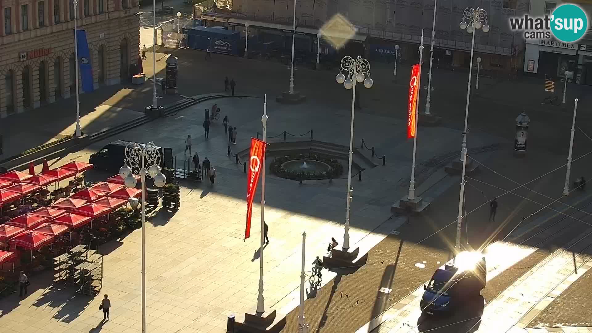 LIVE Webcam Zagreb Hotel Dubrovnik | Ban Jelačić square