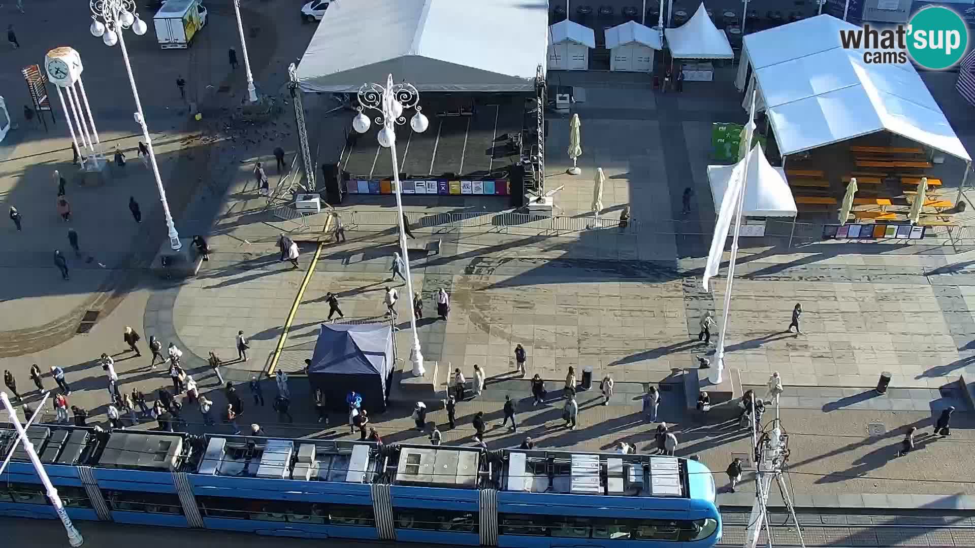 Ban Jelačić live cam Zagreb – Hotel Dubrovnik