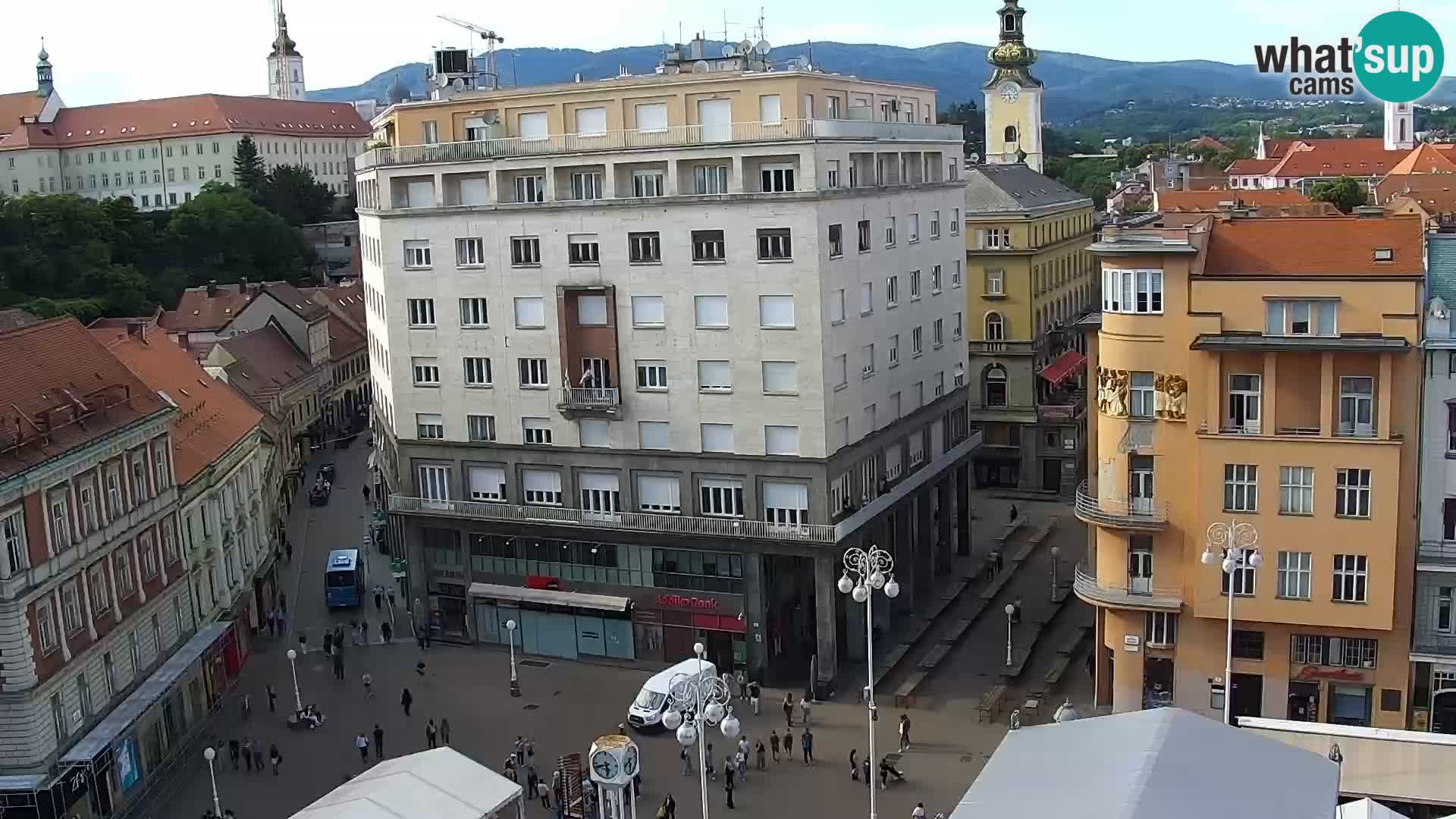 Ban Jelačić Platz Live webcam Zagreb – Hotel Dubrovnik