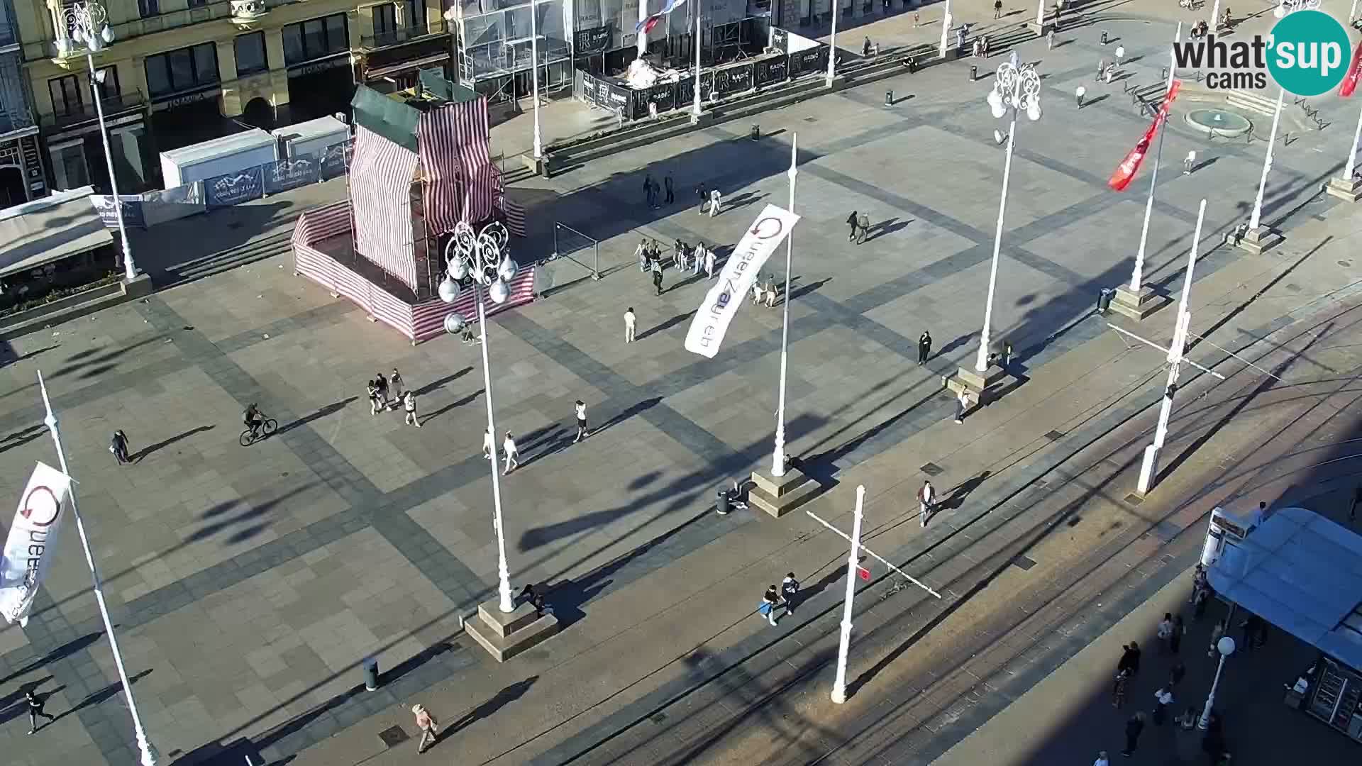 Ban Jelačić Platz  Live webcam Zagreb – Hotel Dubrovnik