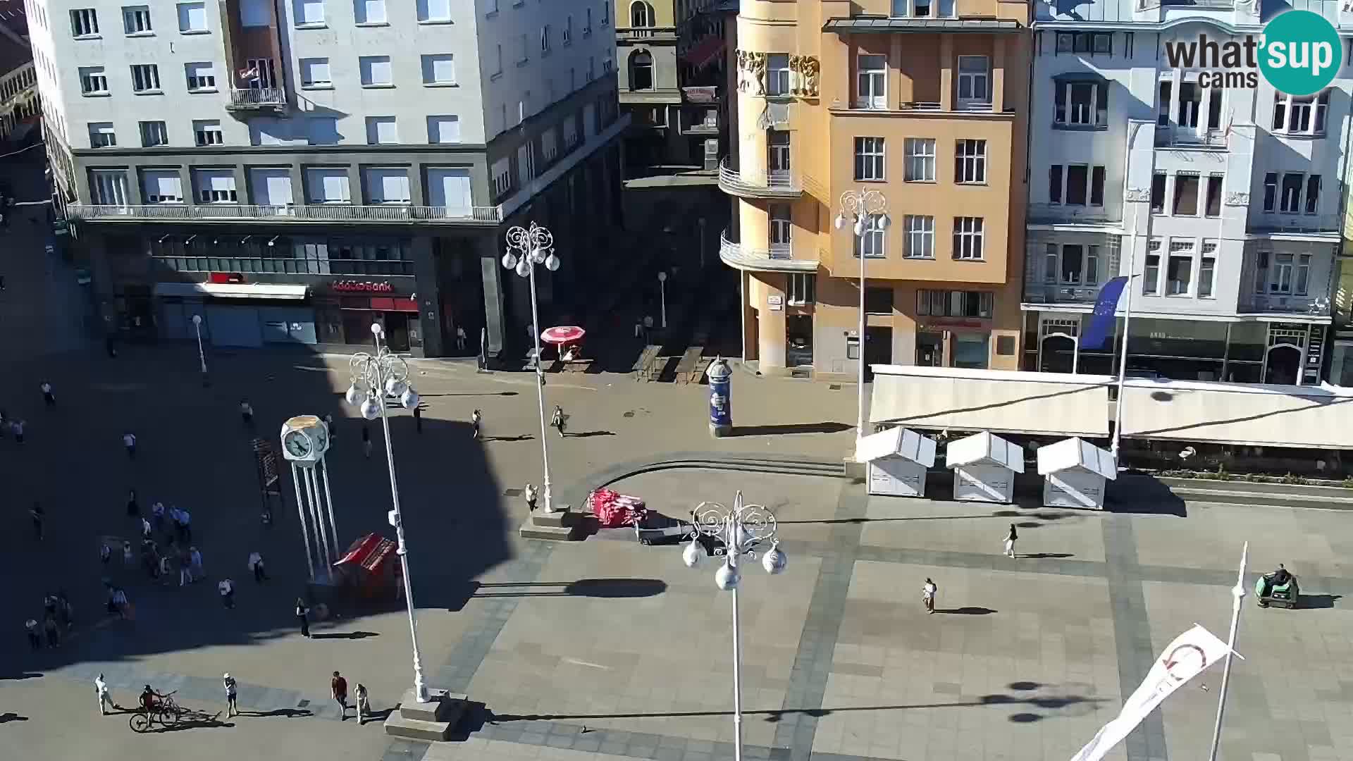 Ban Jelačić Platz Live webcam Zagreb – Hotel Dubrovnik