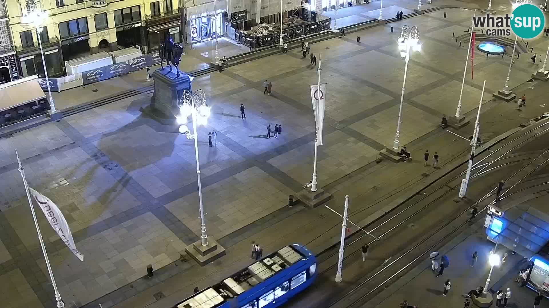 Ban Jelačić live cam Zagreb – Hotel Dubrovnik