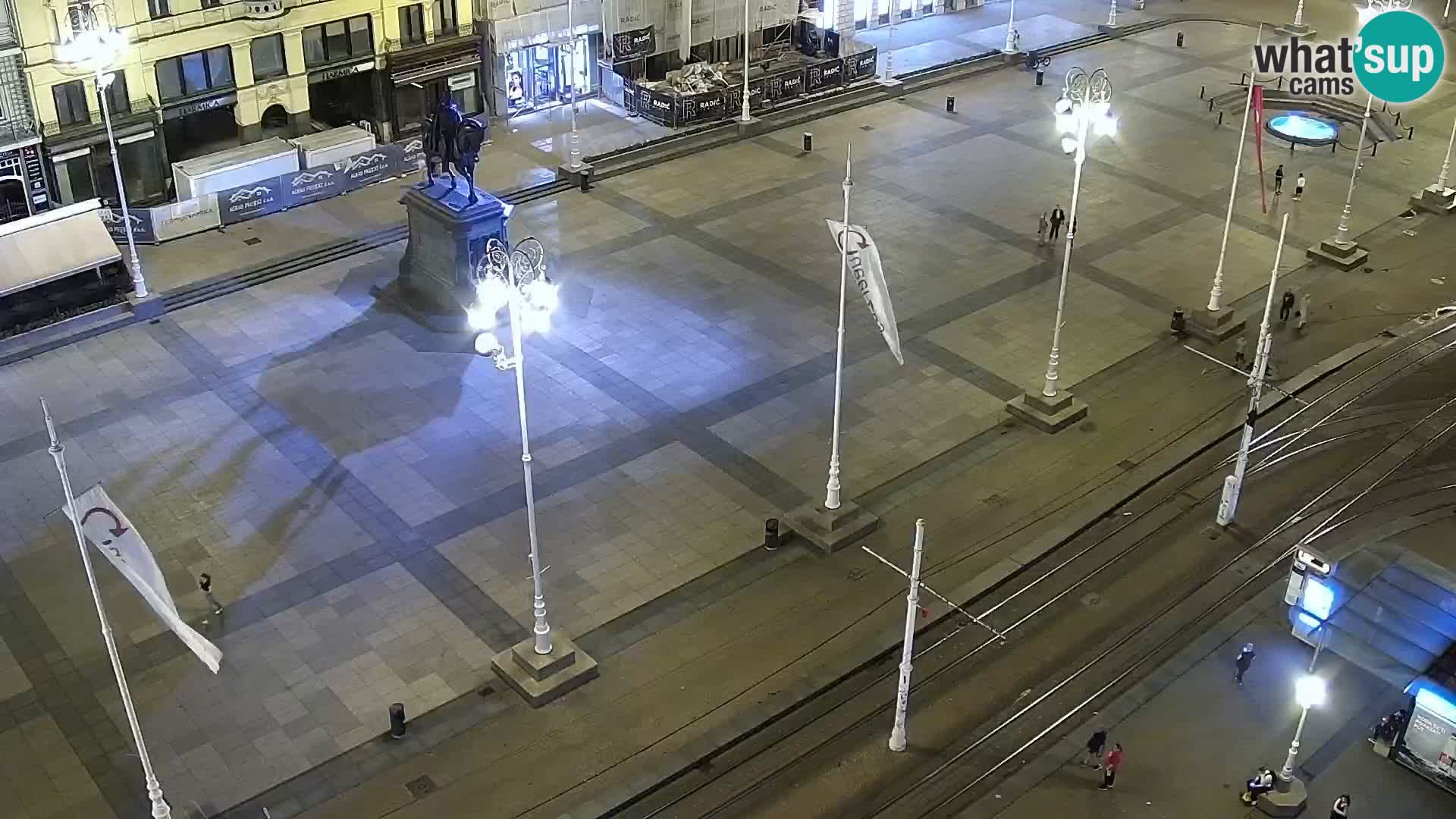 Ban Jelačić live cam Zagreb – Hotel Dubrovnik