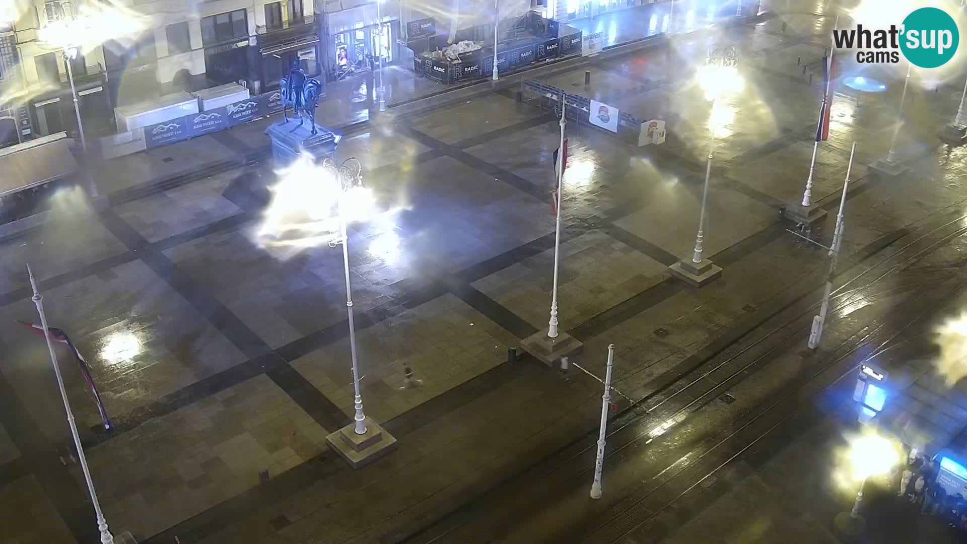 LIVE Webcam Zagreb Hotel Dubrovnik | Ban Jelačić square