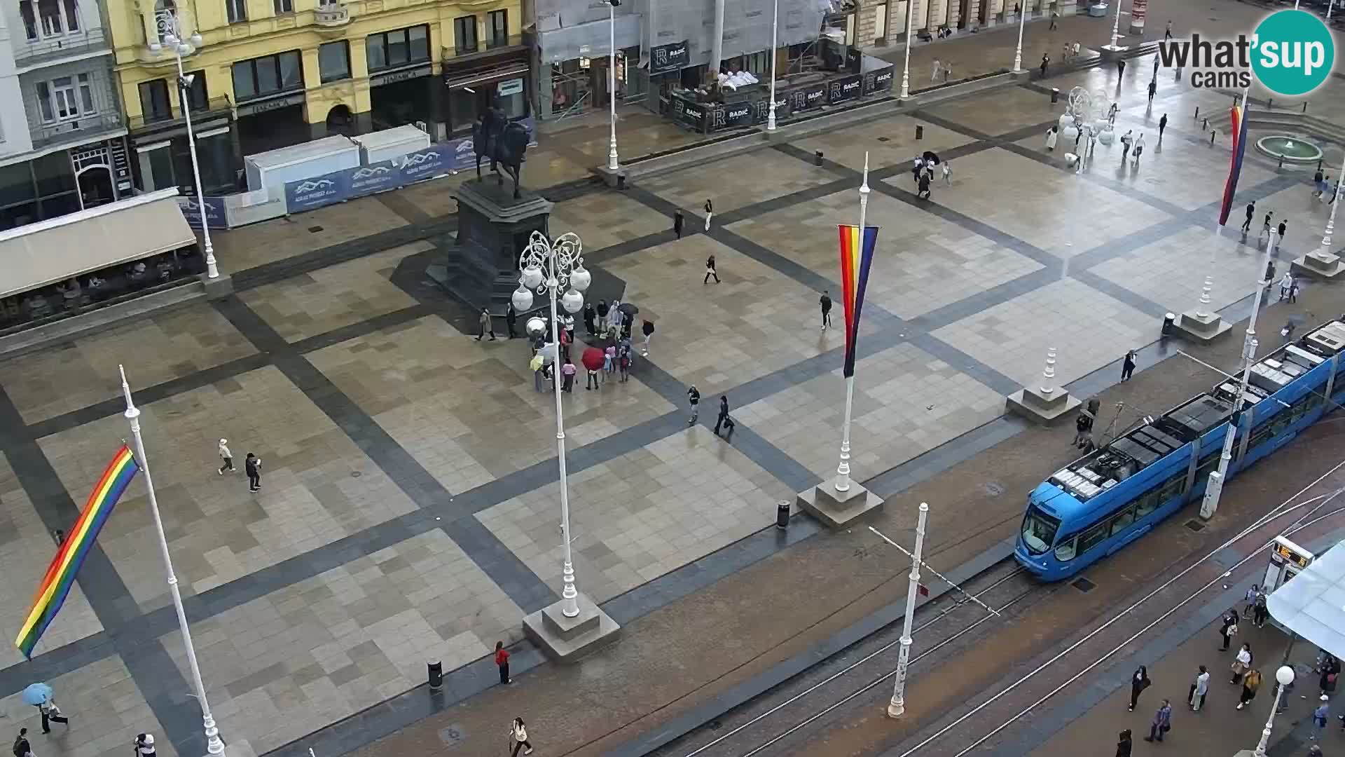 Ban Jelačić live cam Zagreb – Hotel Dubrovnik