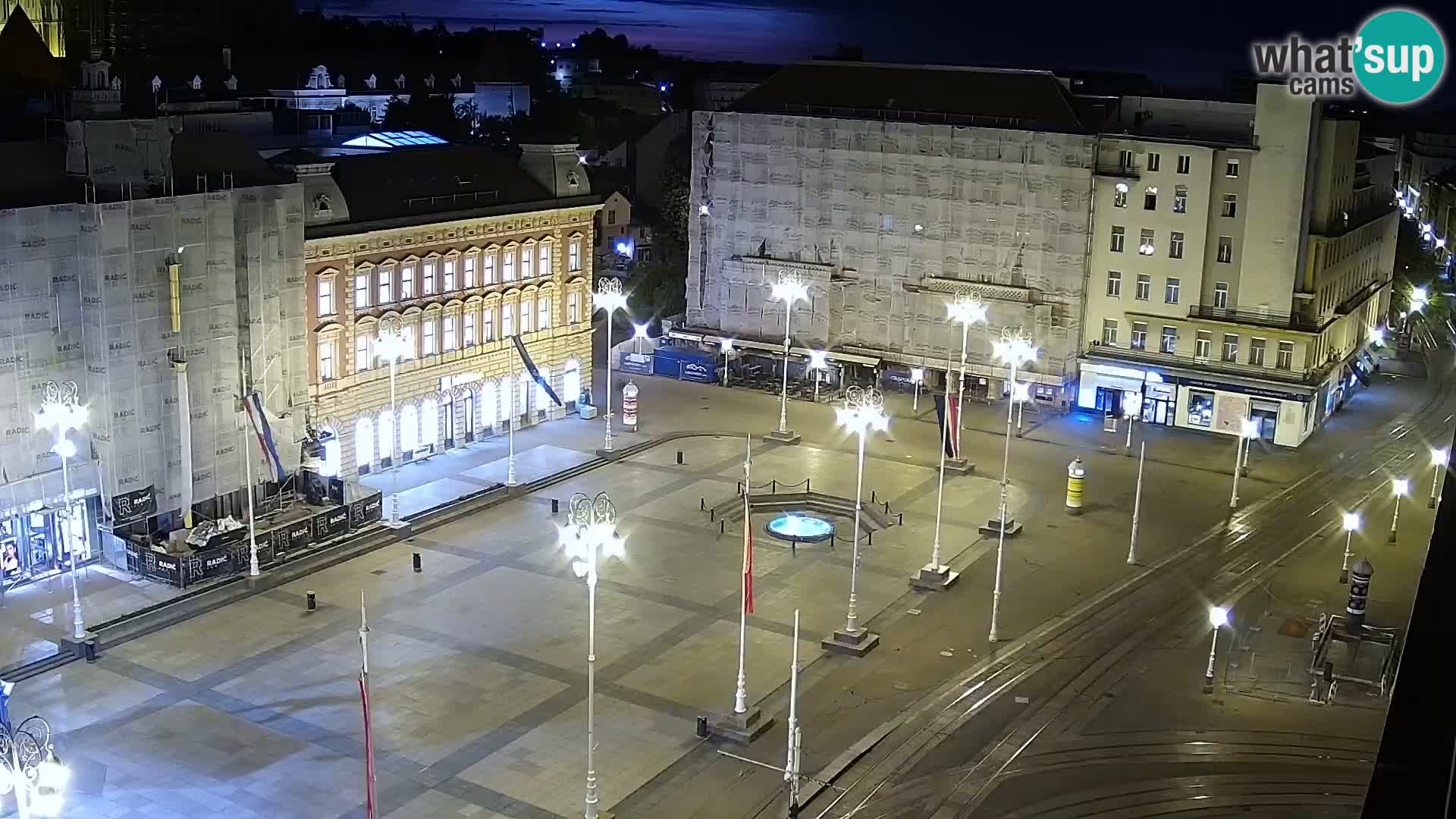 Ban Jelačić live cam Zagreb – Hotel Dubrovnik