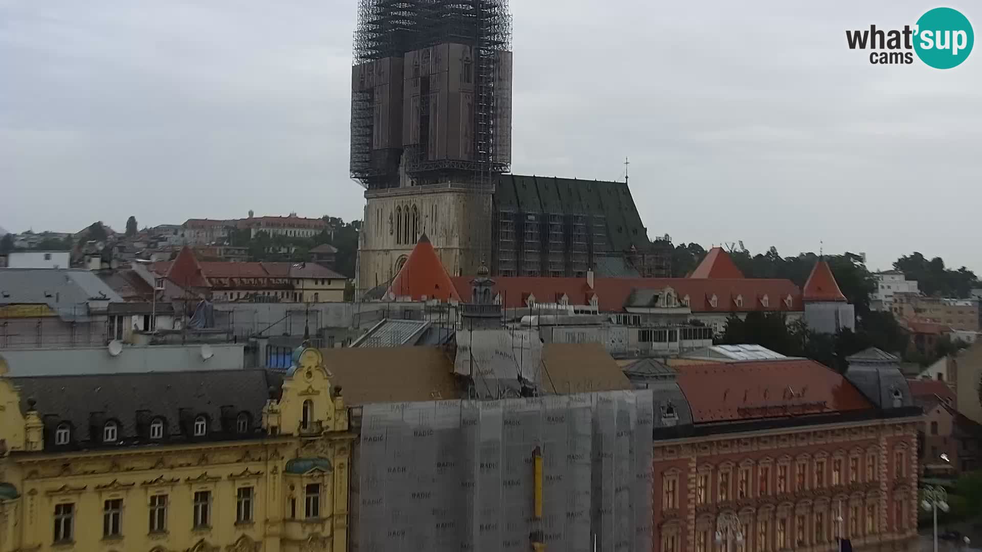 Piazza Ban Jelačić livecam Zagreb – Hotel Dubrovnik