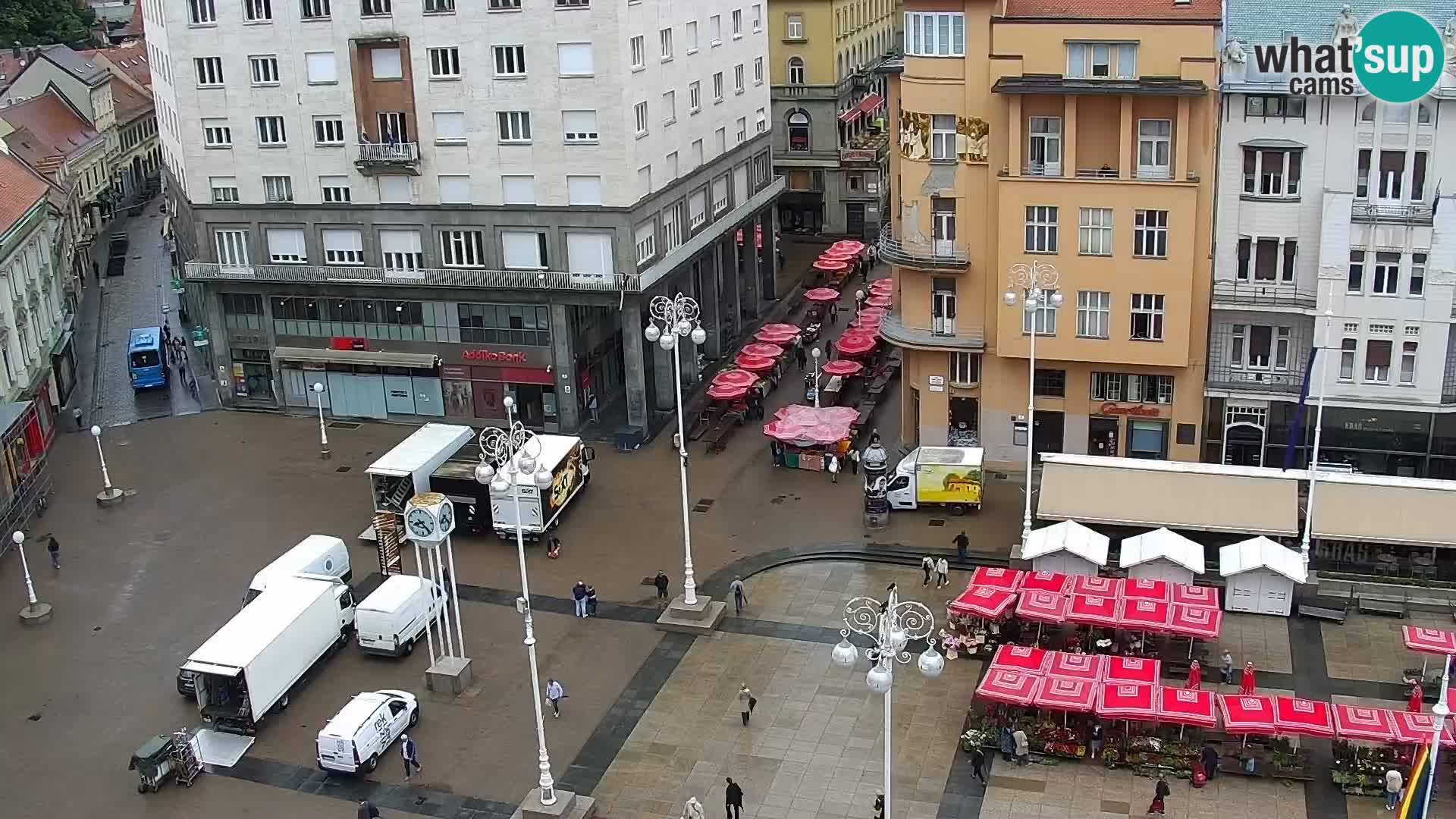 LIVE Webcam Zagreb Hotel Dubrovnik | Ban Jelačić square