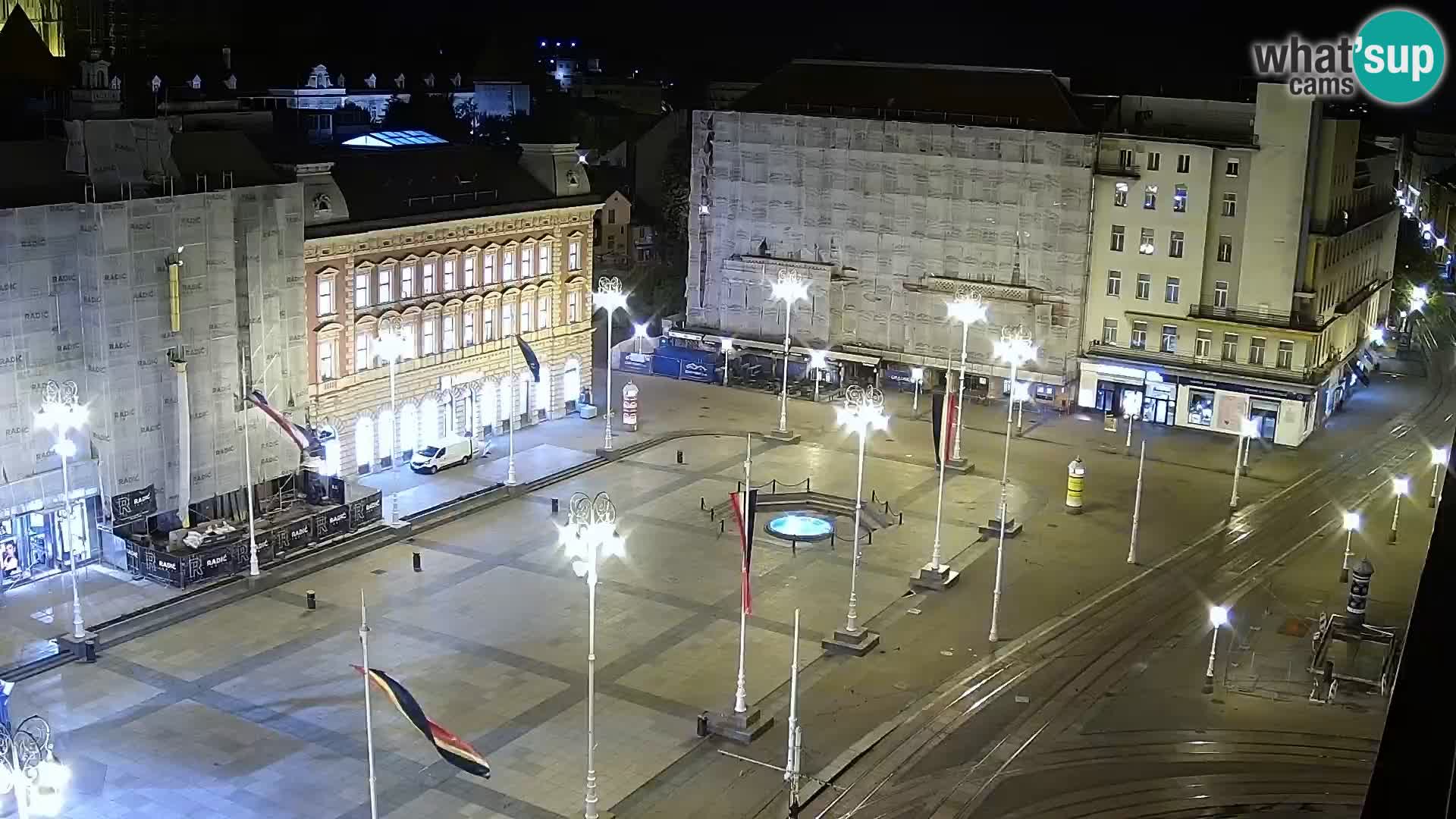 Zagreb – Bana Jelačića square panorama