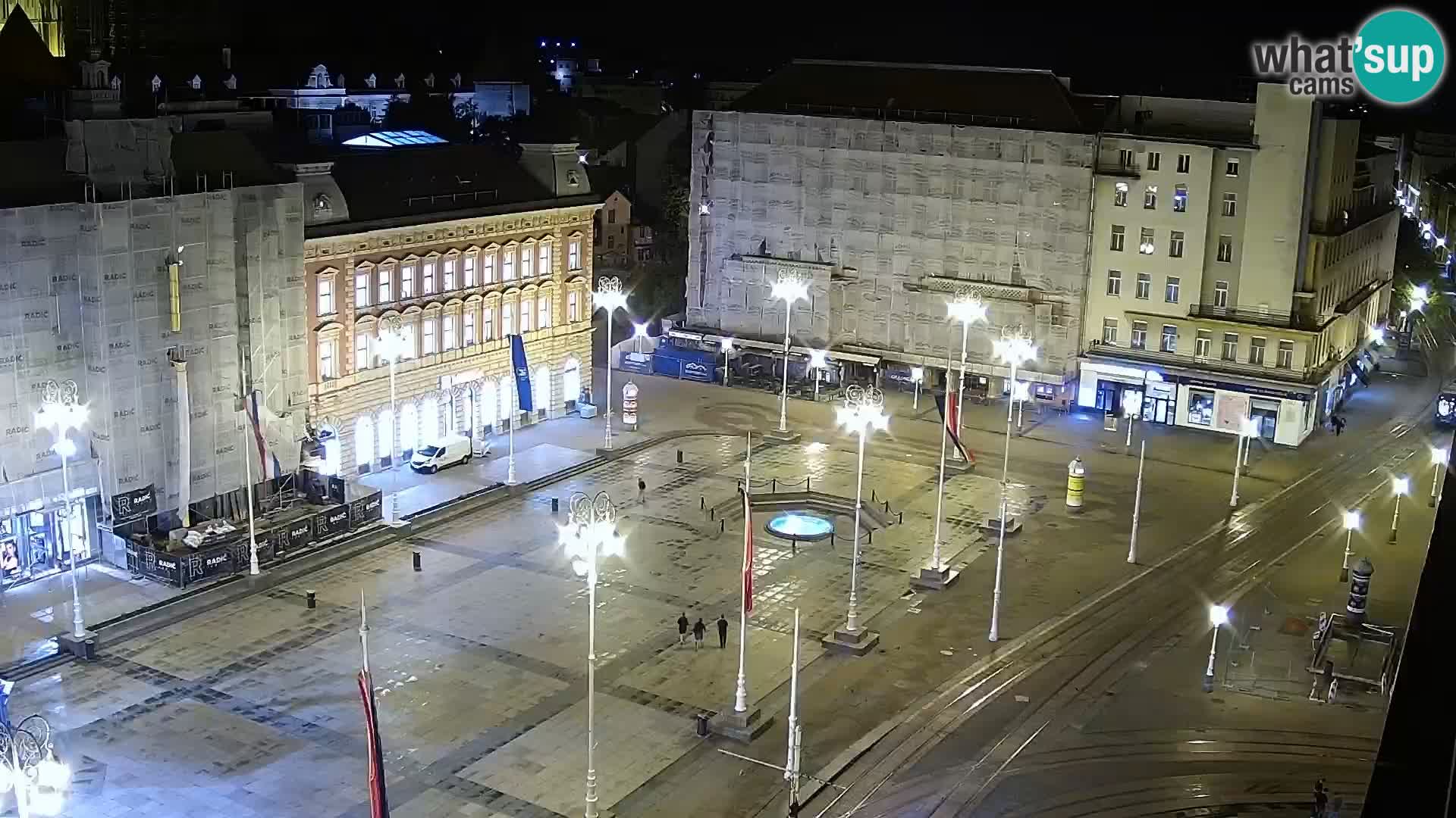 LIVE Webcam Zagreb Hotel Dubrovnik | Ban Jelačić square