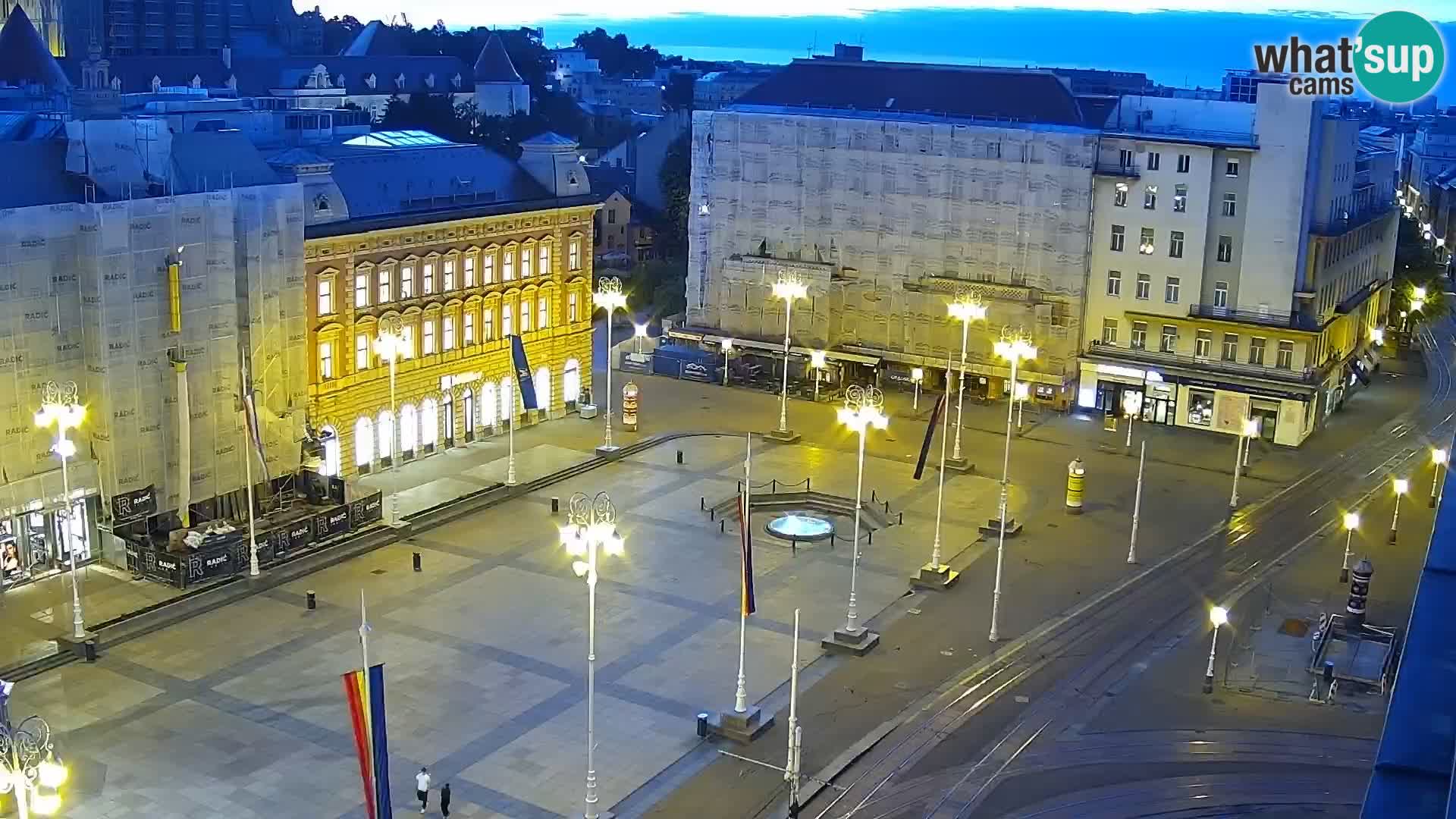 Ban Jelačić live cam Zagreb – Hotel Dubrovnik