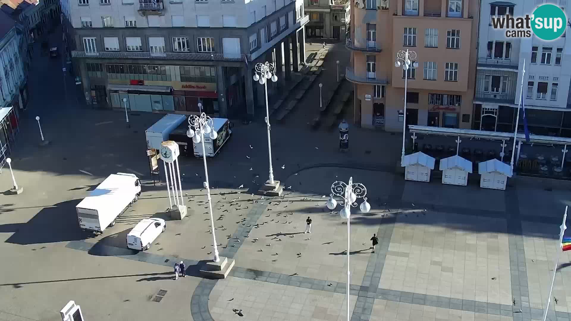 Ban Jelačić live cam Zagreb – Hotel Dubrovnik