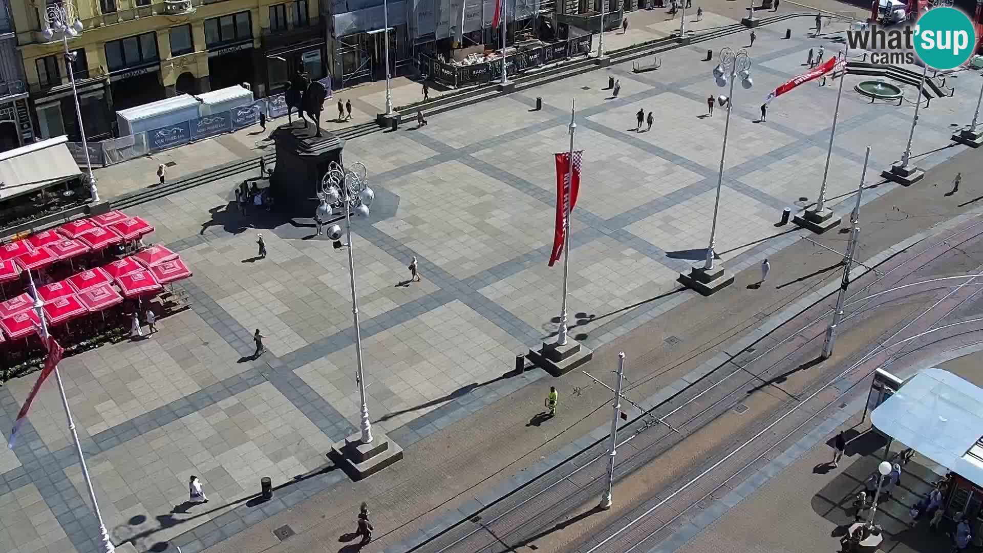 Ban Jelačić live cam Zagreb – Hotel Dubrovnik