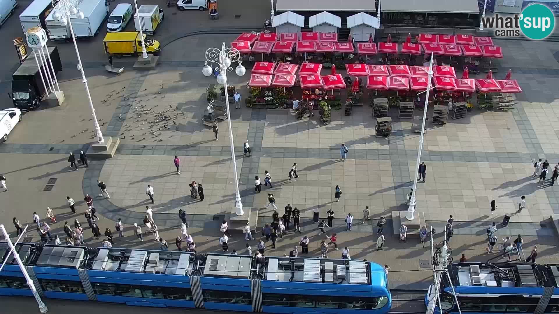 LIVE Webcam Zagreb Hotel Dubrovnik | Ban Jelačić square