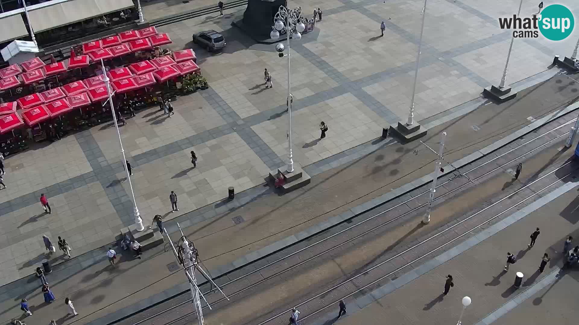 Plaza Ban Jelačić camera en vivo Zagreb – Hotel Dubrovnik