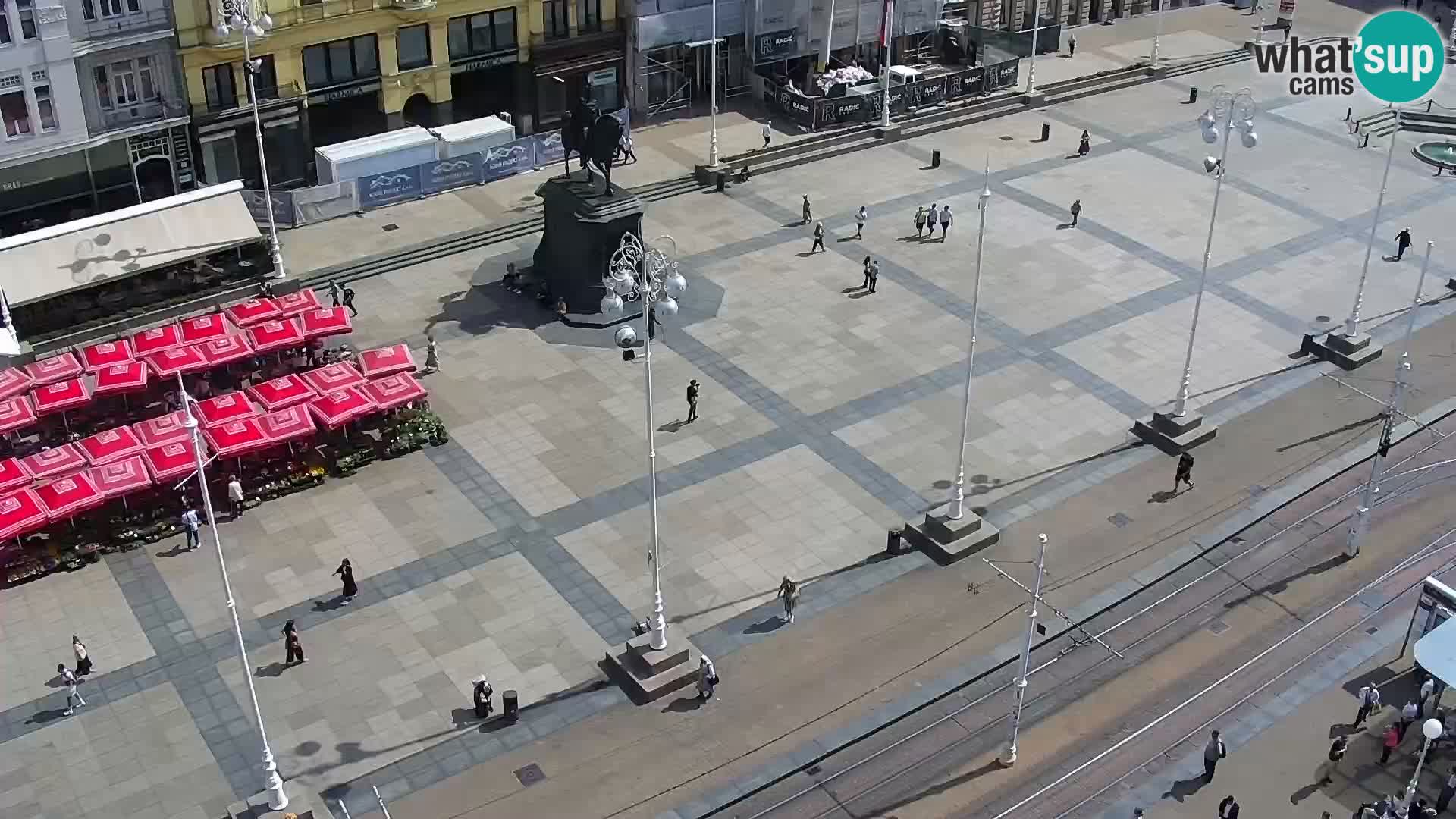 Plaza Ban Jelačić camera en vivo Zagreb – Hotel Dubrovnik
