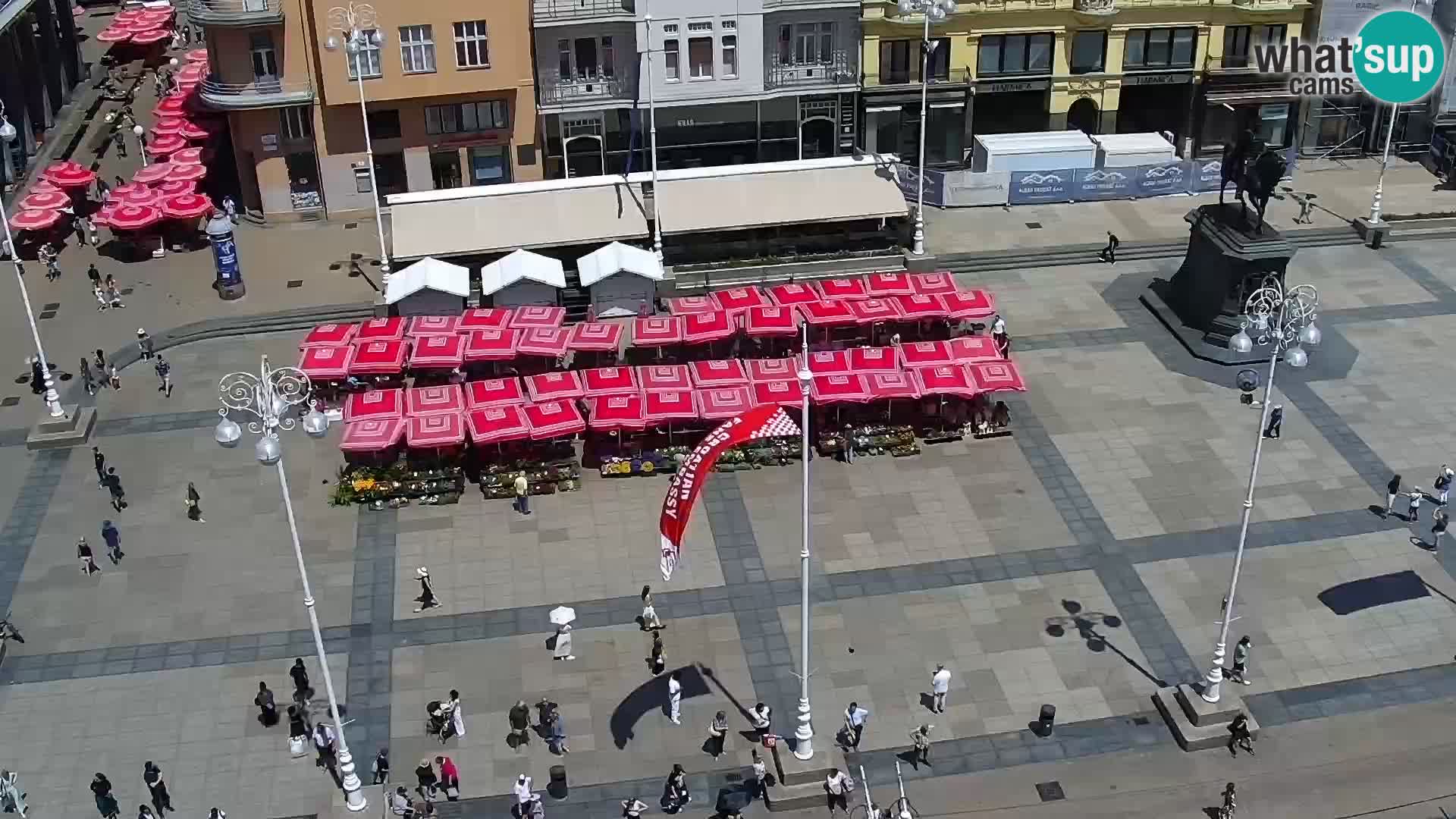 Ban Jelačić live cam Zagreb – Hotel Dubrovnik