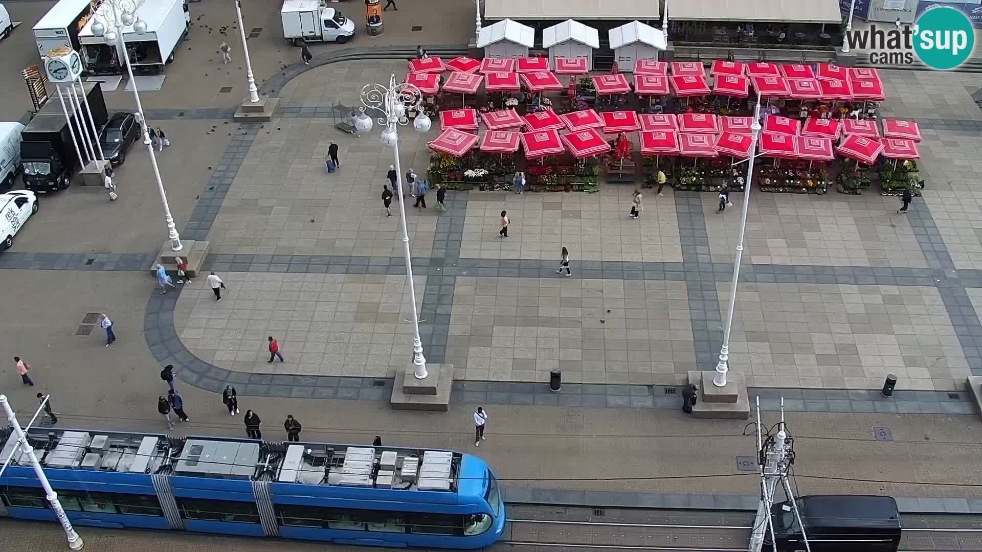 Ban Jelačić Platz Live webcam Zagreb – Hotel Dubrovnik