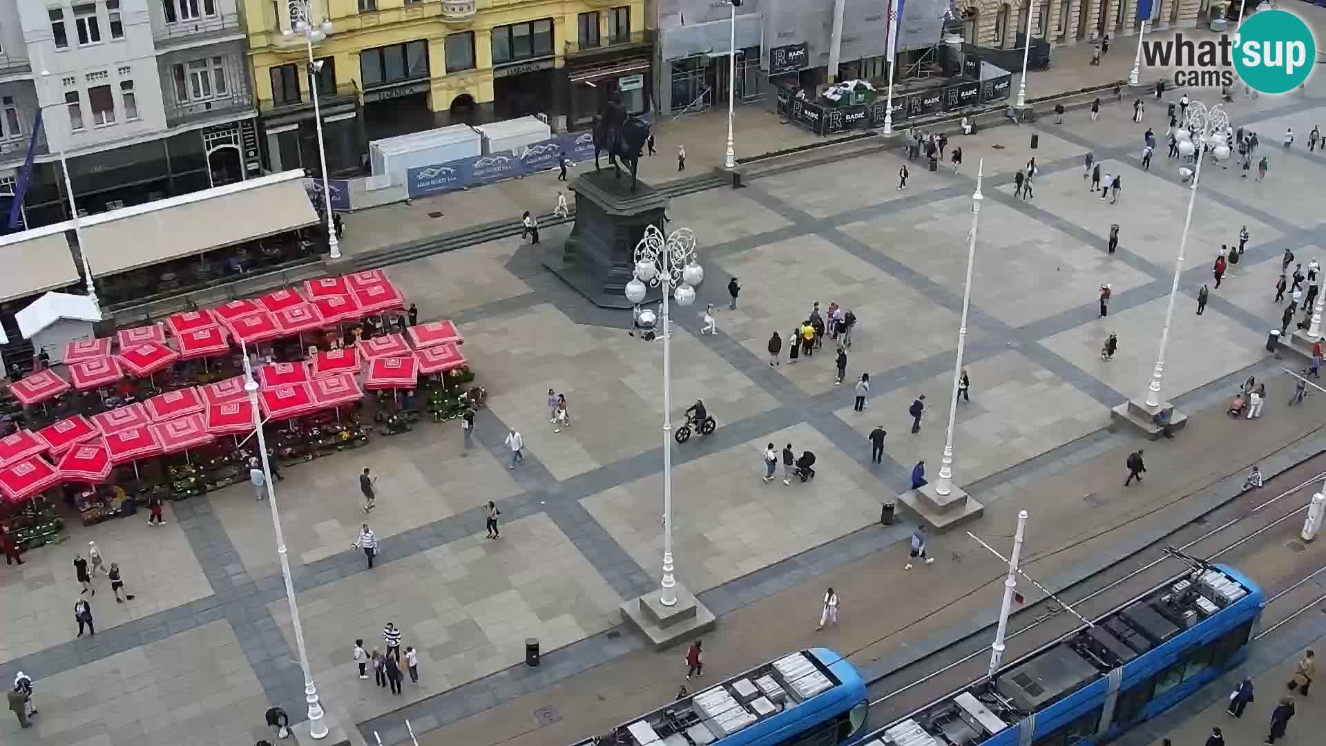 Ban Jelačić live cam Zagreb – Hotel Dubrovnik