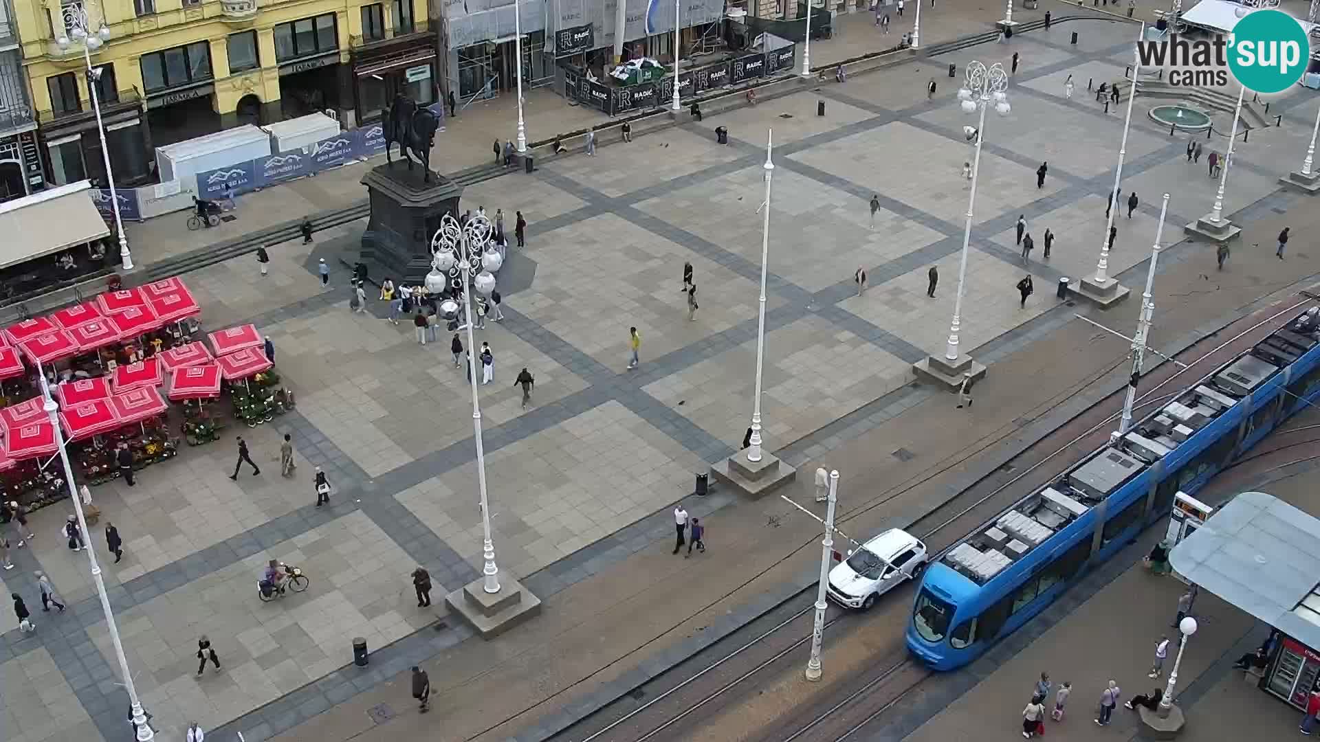 Piazza Ban Jelačić livecam Zagreb – Hotel Dubrovnik