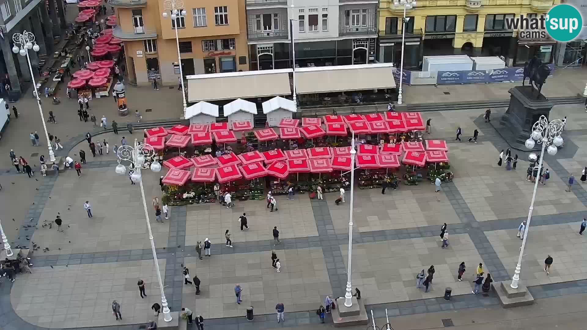 LIVE Webcam Zagreb Hotel Dubrovnik | Ban Jelačić square