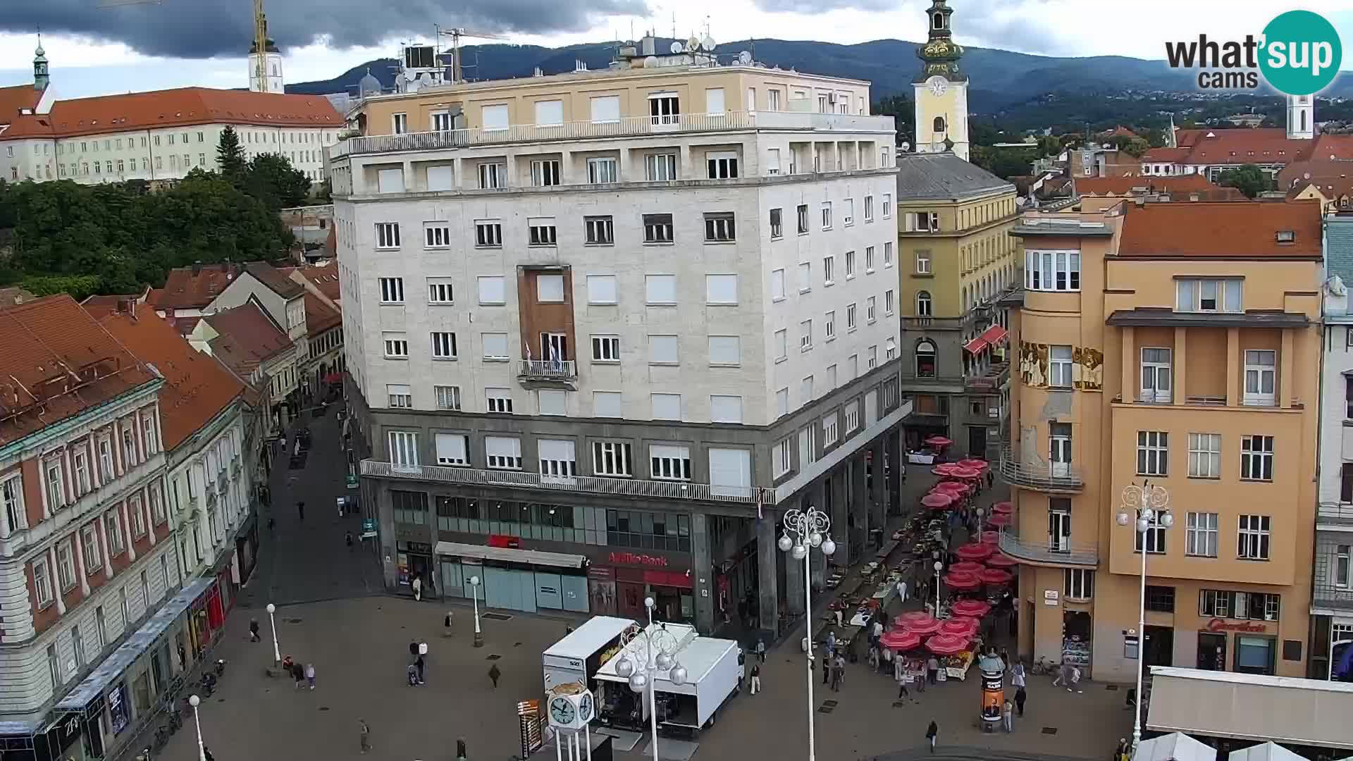 Ban Jelačić live cam Zagreb – Hotel Dubrovnik