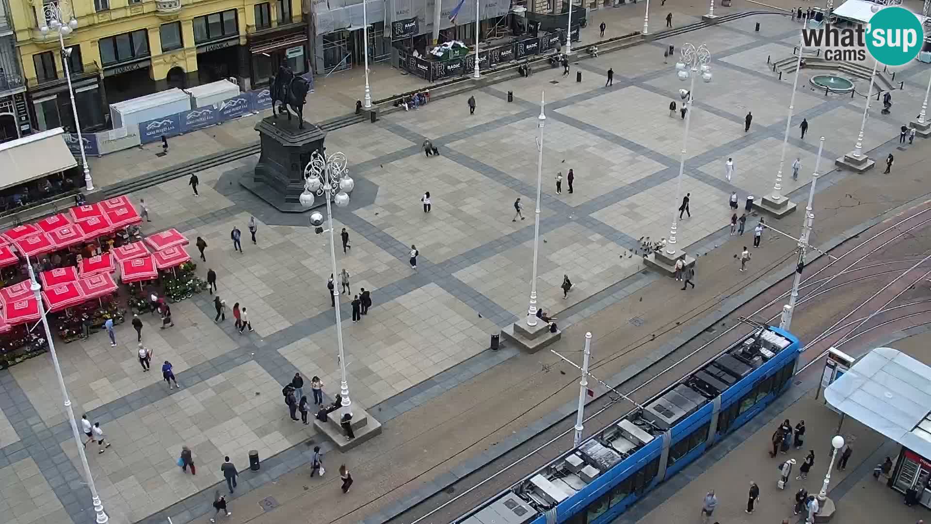 Ban Jelačić live cam Zagreb – Hotel Dubrovnik