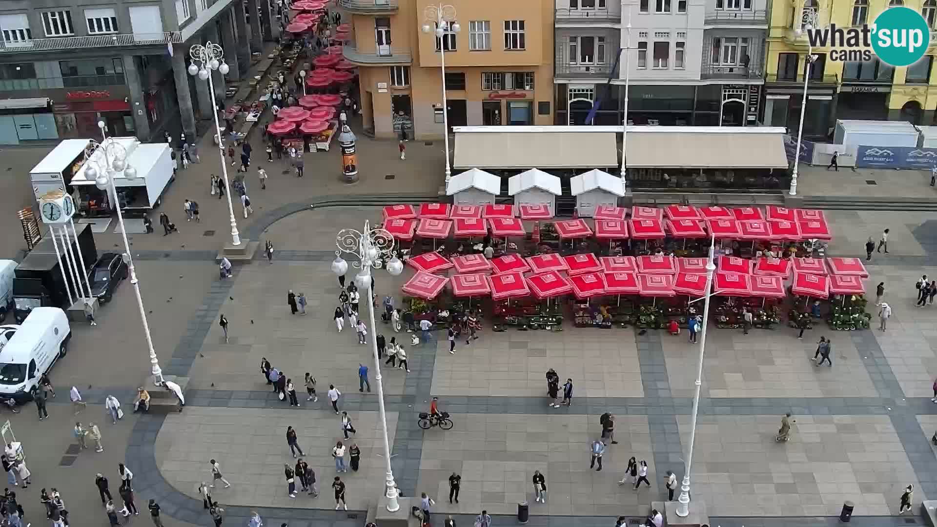 Ban Jelačić live cam Zagreb – Hotel Dubrovnik