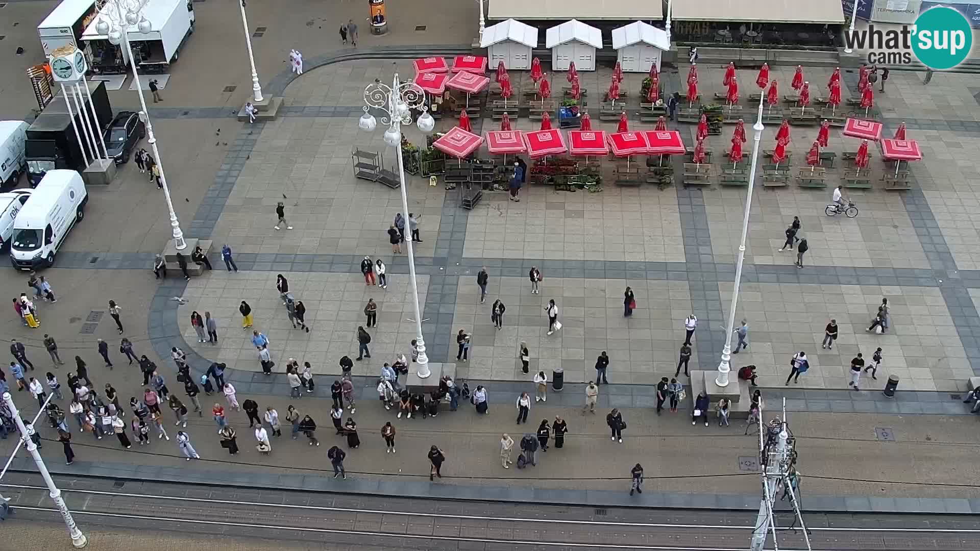 Piazza Ban Jelačić livecam Zagreb – Hotel Dubrovnik