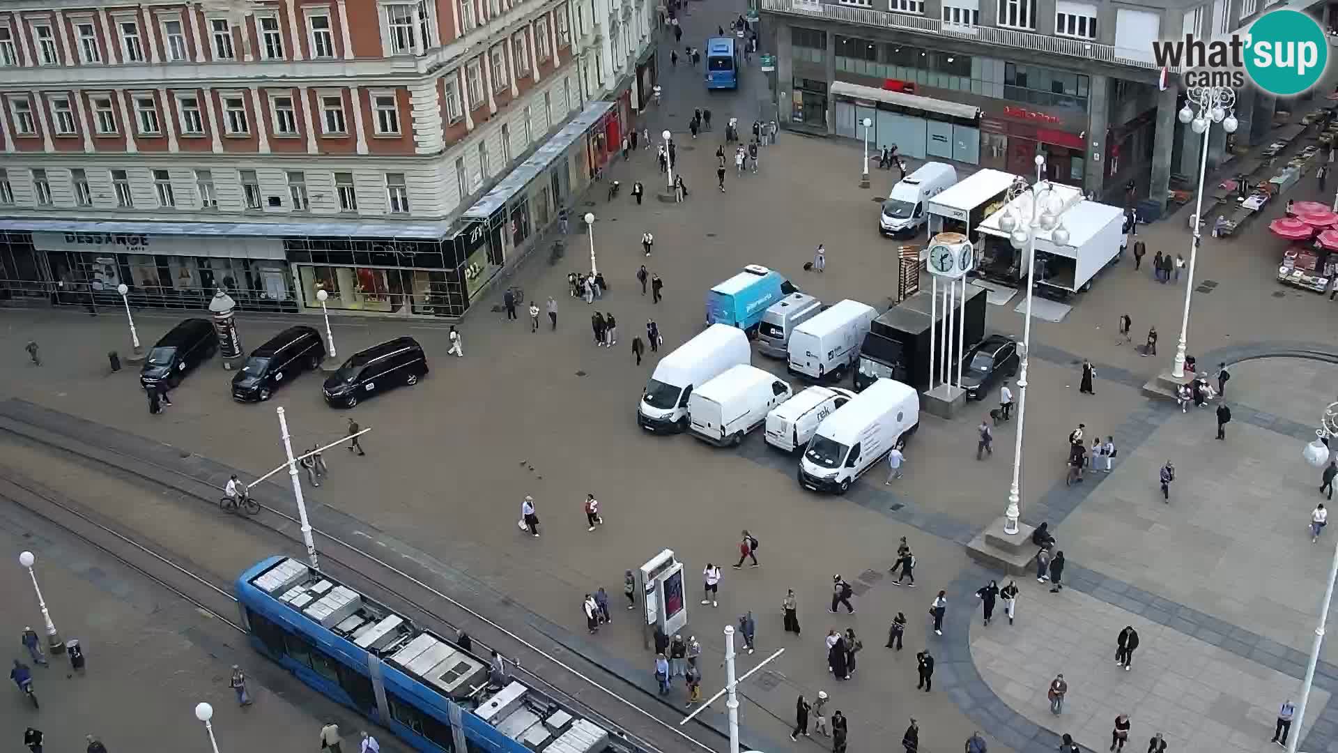 Ban Jelačić live cam Zagreb – Hotel Dubrovnik