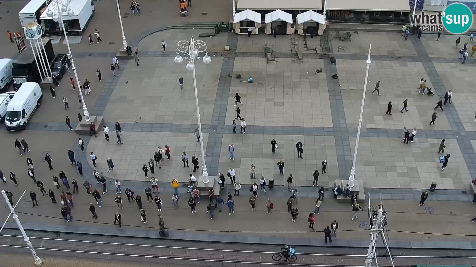 Piazza Ban Jelačić livecam Zagreb – Hotel Dubrovnik