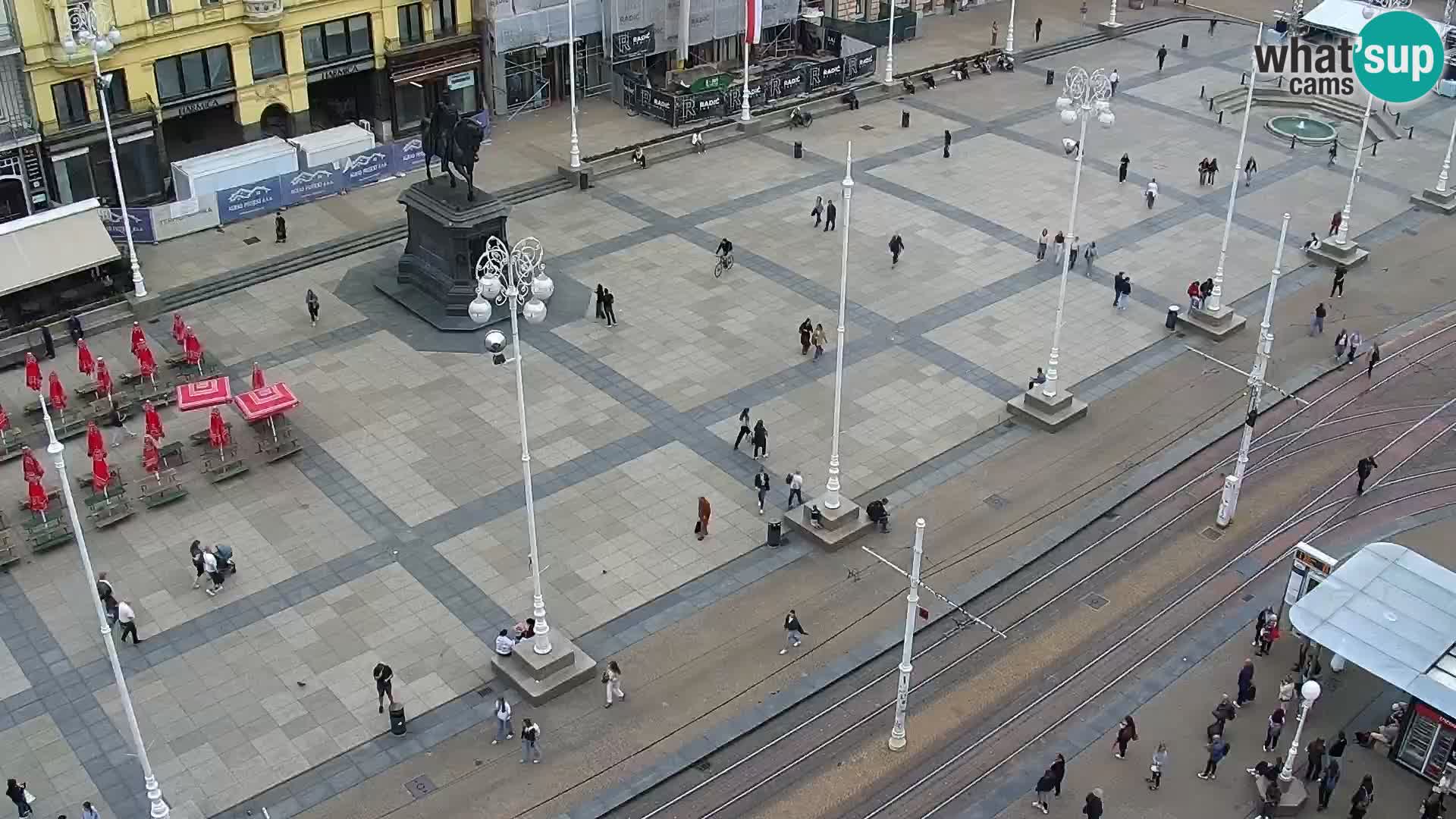 Plaza Ban Jelačić camera en vivo Zagreb – Hotel Dubrovnik
