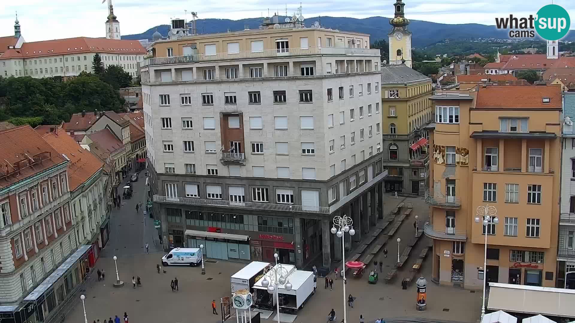 Ban Jelačić live cam Zagreb – Hotel Dubrovnik
